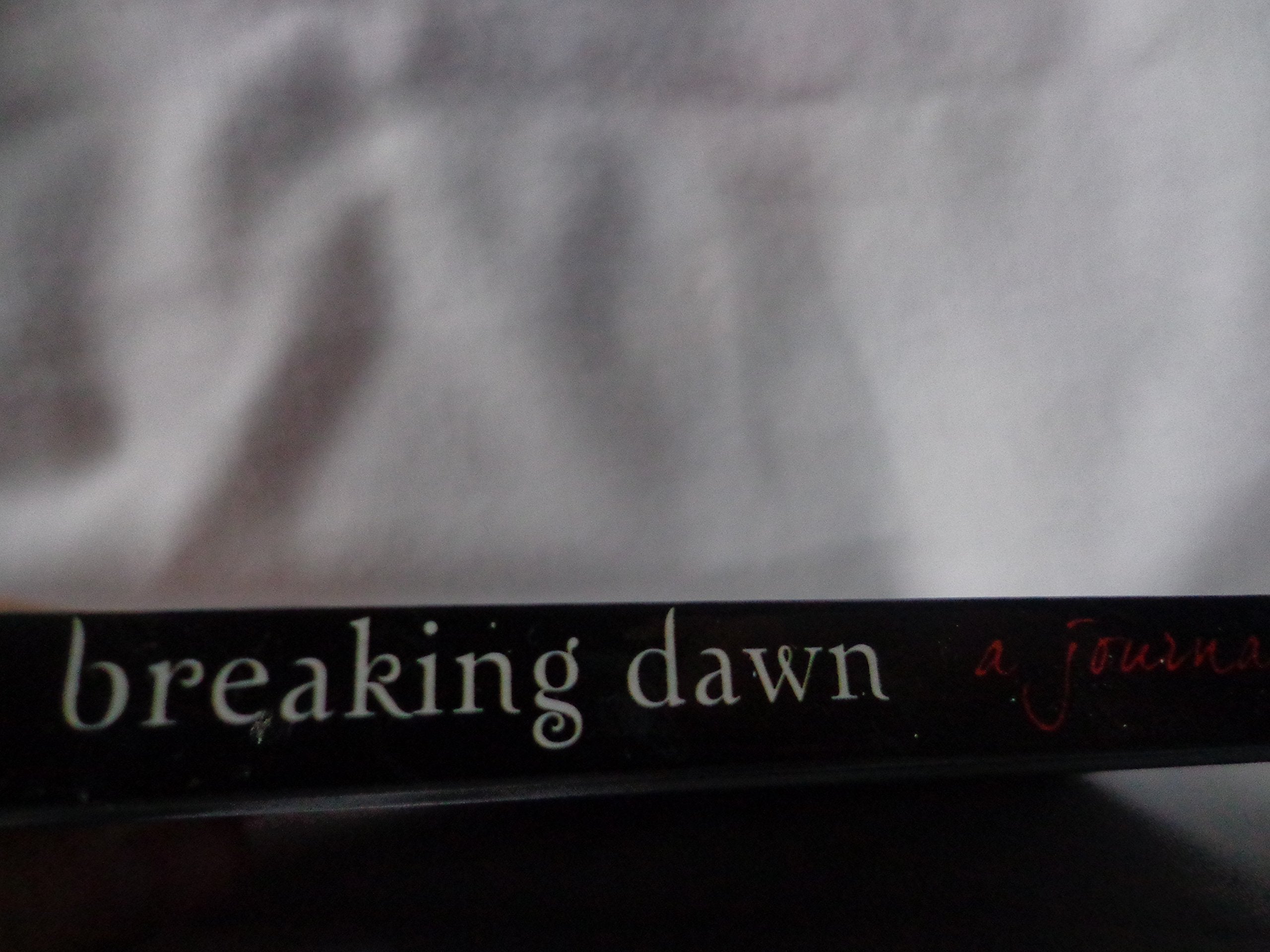 Twilight, Breaking Dawn, A Journal, Twilight Journal