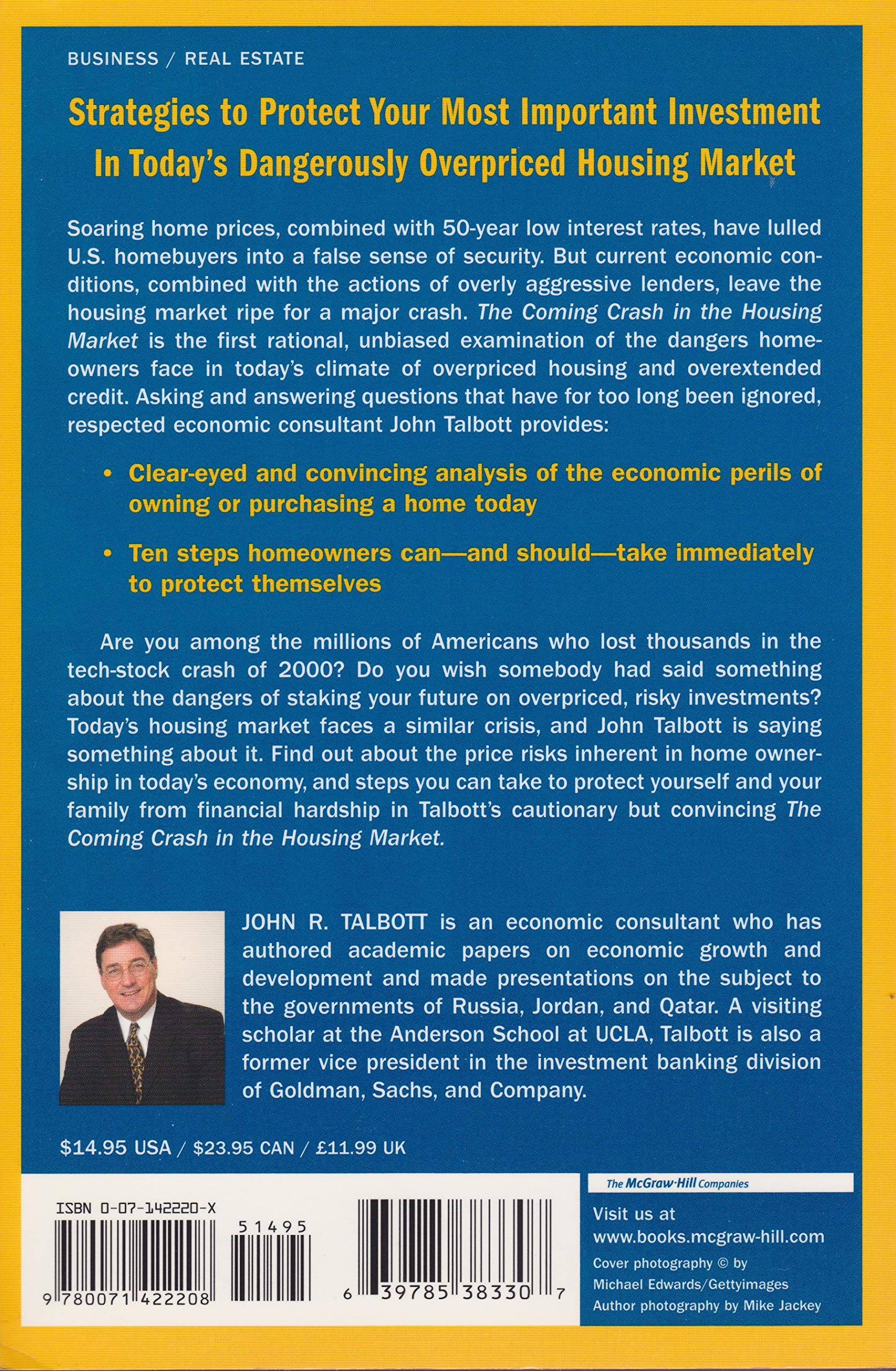 The Coming Crash in the Housing Market : 10 Things You Can Do Now to Protect Your Most Valuable Investment used book depot