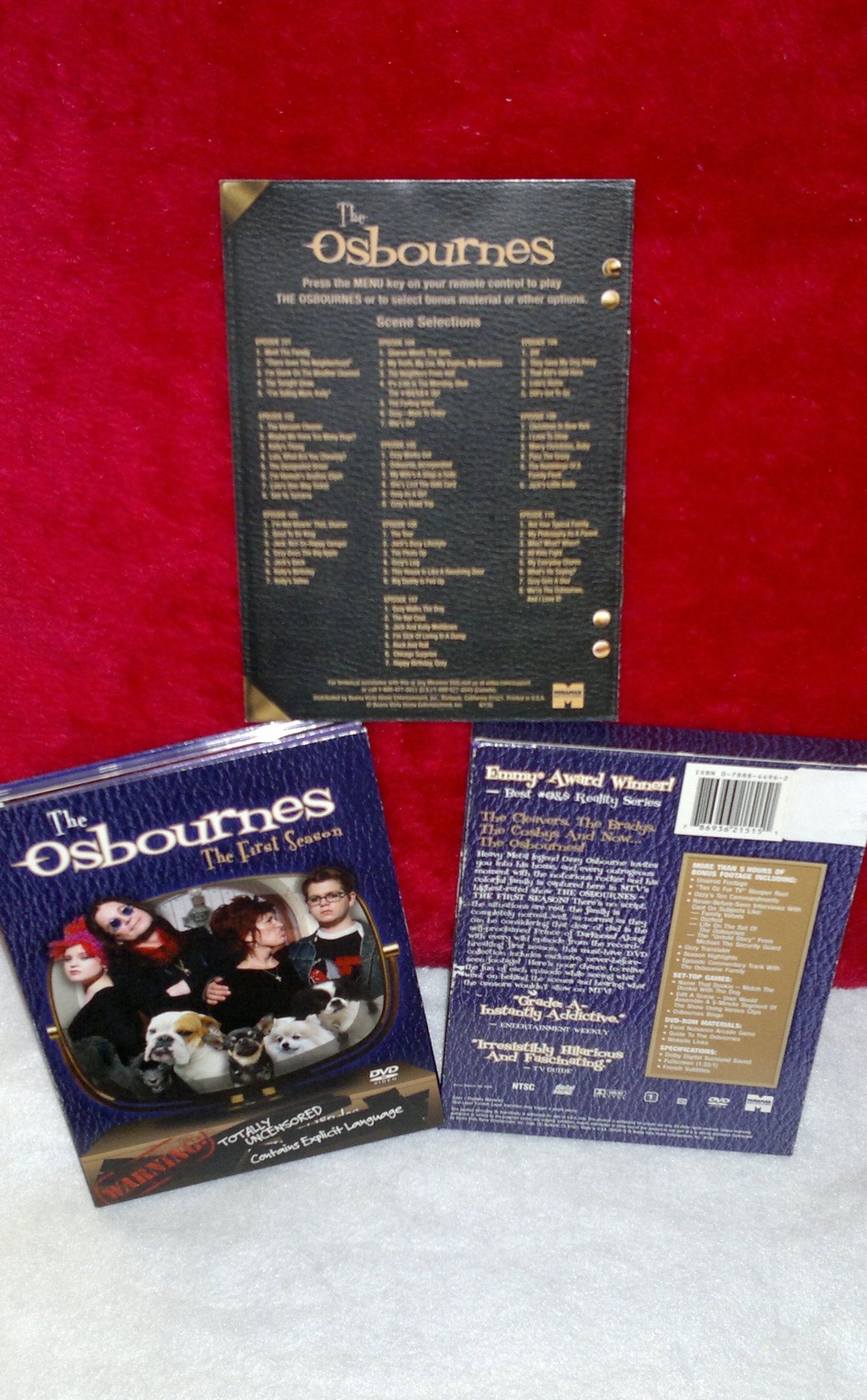 The Osbournes: Season 1 (Uncensored) used book depot