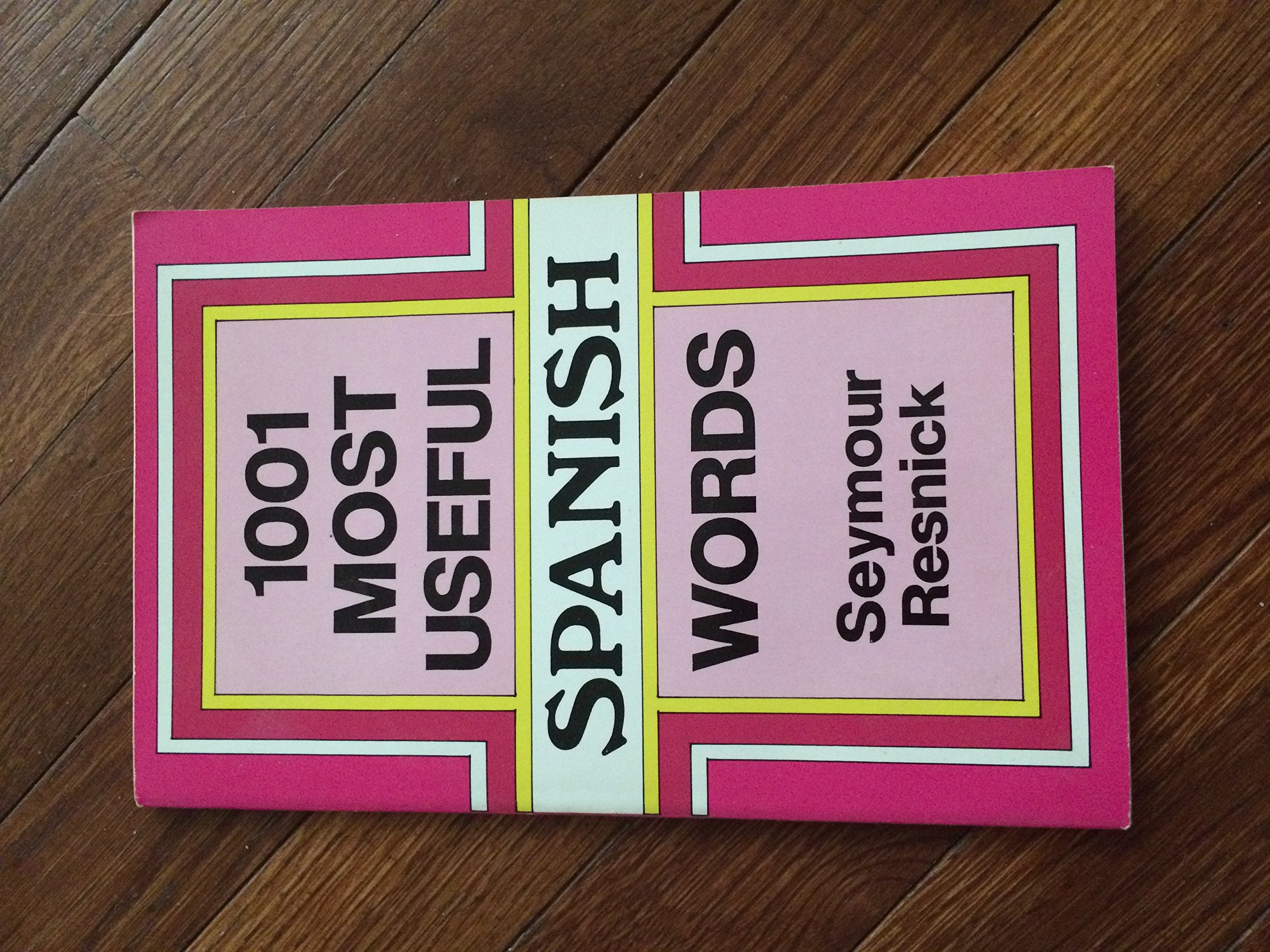 1001 Most Useful Spanish Words (Dover Language Guides Spanish)