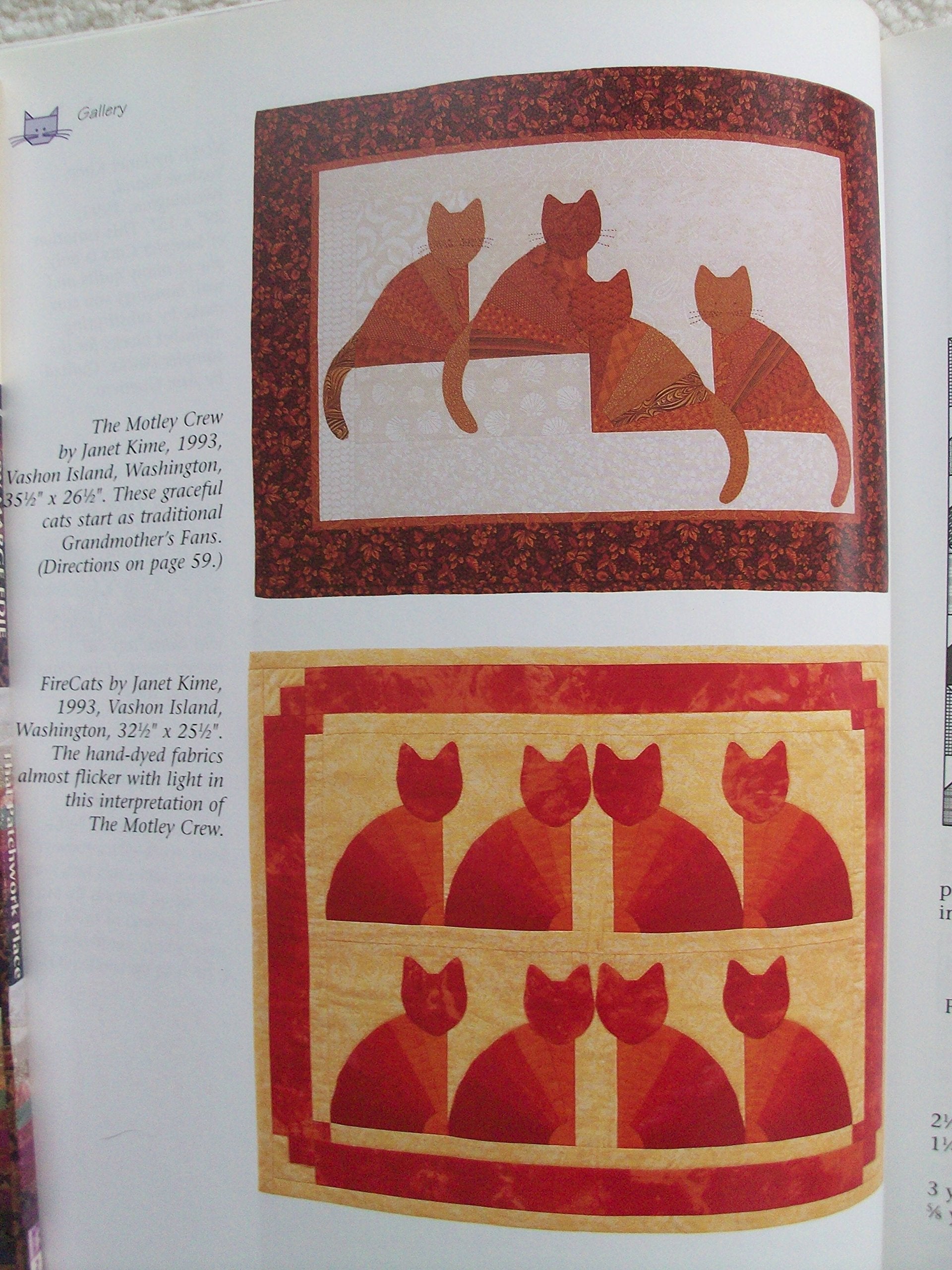 The Cat's Meow : Purr-Fect Quilts for Cat Lovers used book depot