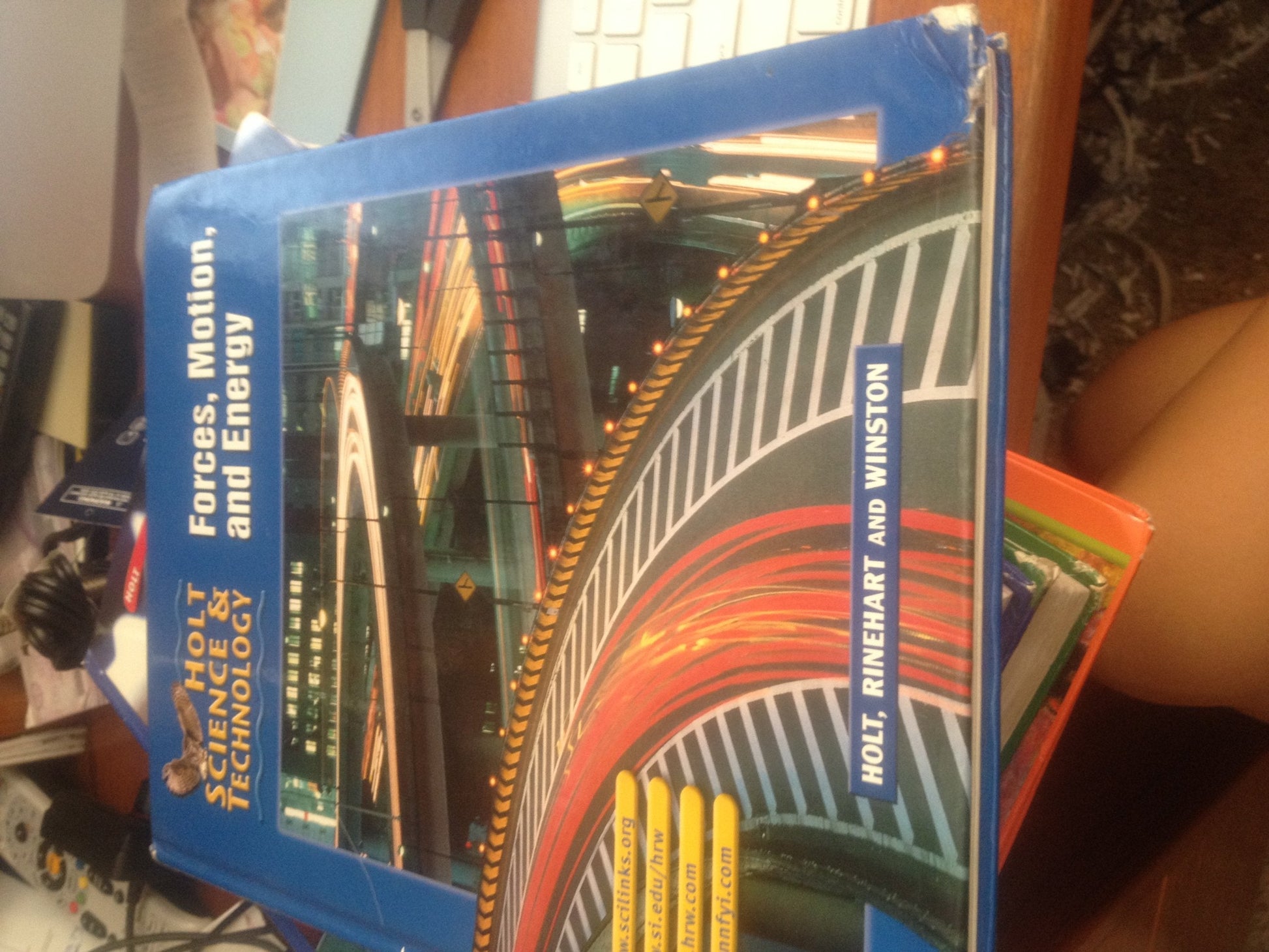 Holt Science & Technology [Short Course]: Pupil Edition [M] Forces, Motion, and Energy 2002 used book depot