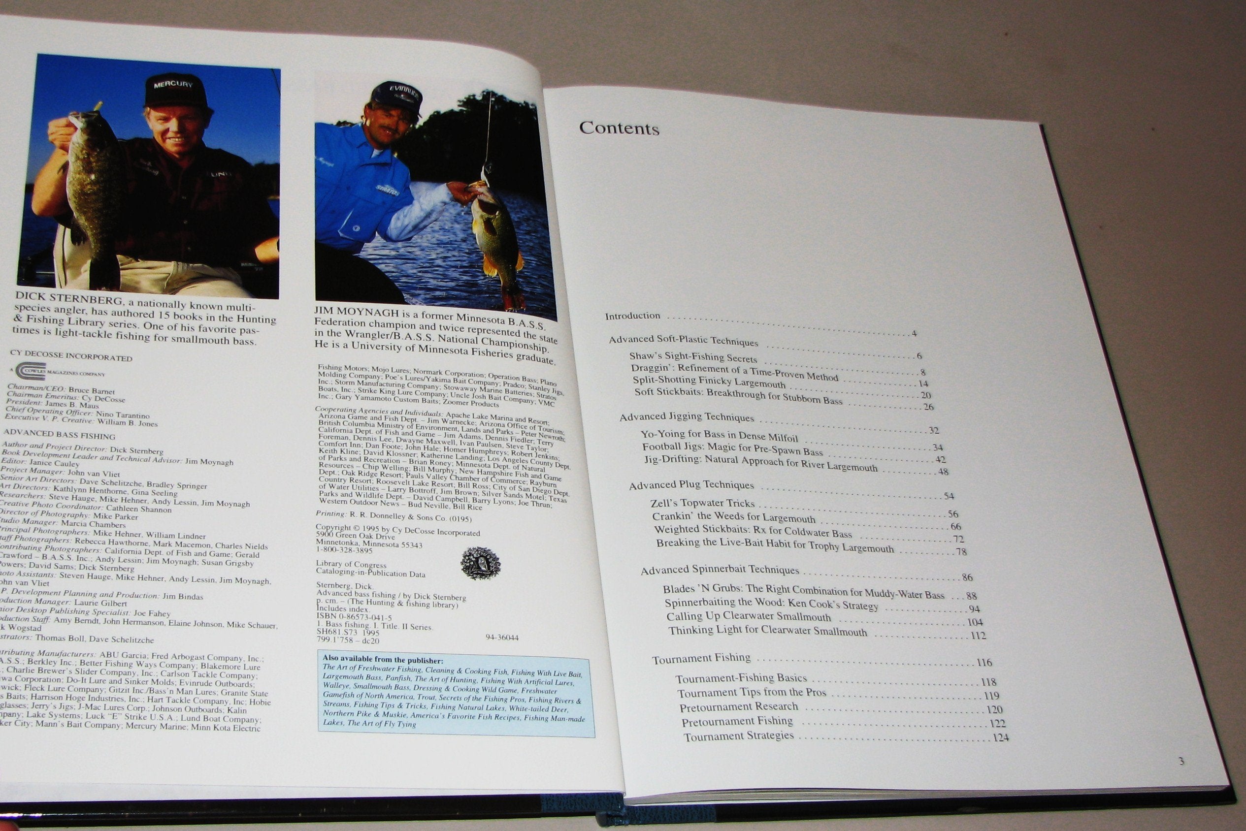 Advanced Bass Fishing (The Hunting & Fishing Library) used book depot