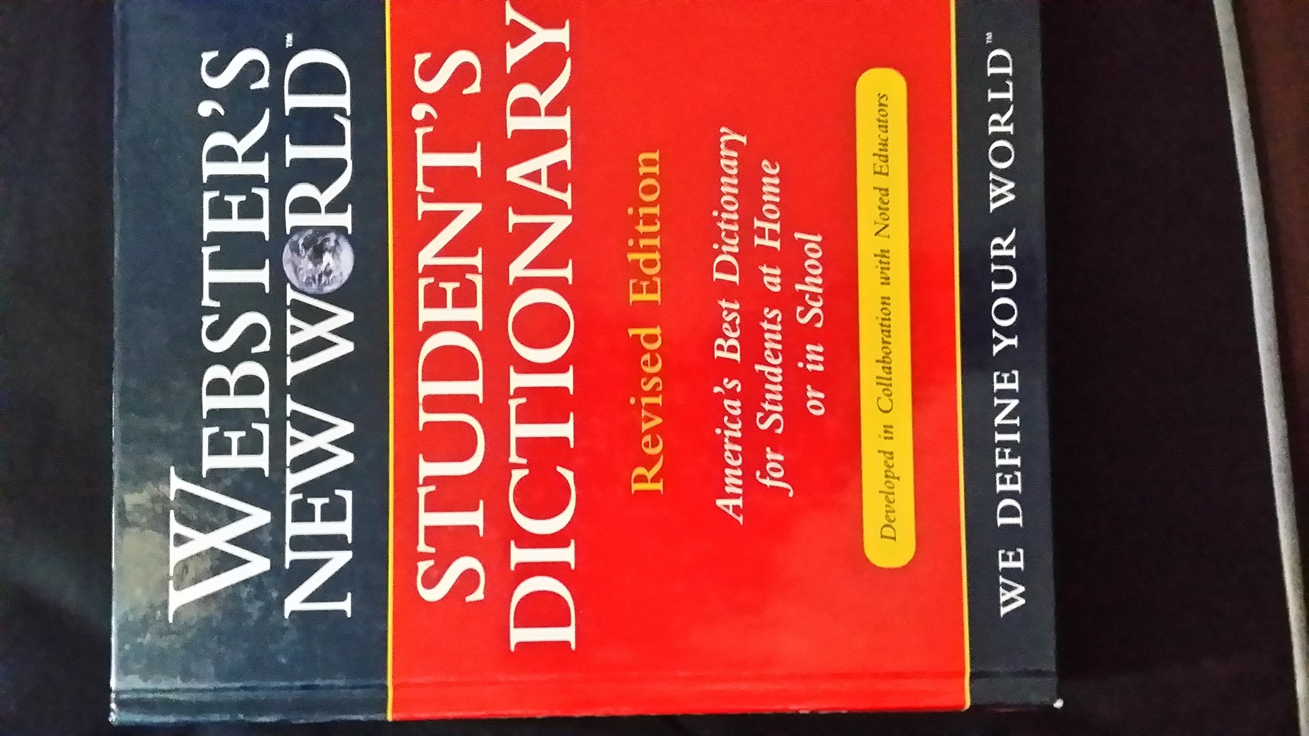 Webster's New World Student's Dictionary used book depot