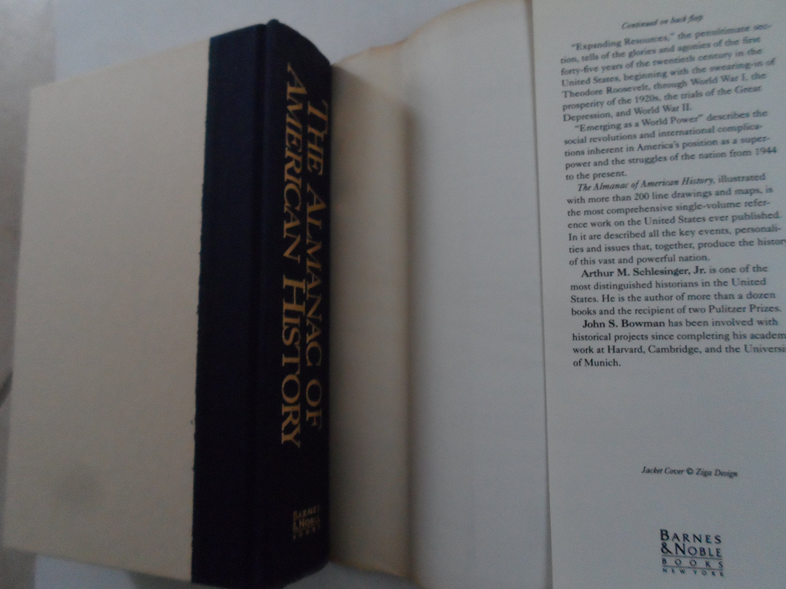 Almanac of American History used book depot