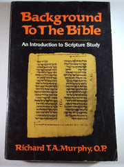 Background to the Bible: An Introduction to Scripture Study used book depot
