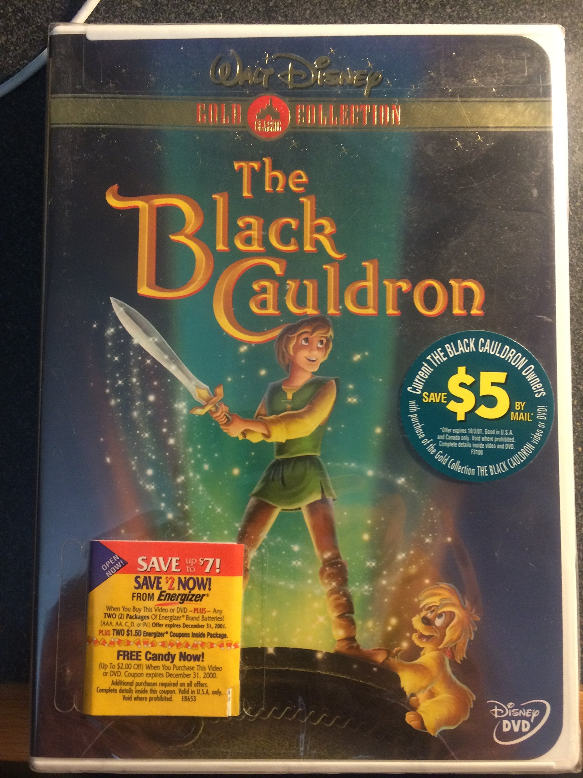 The Black Cauldron (Disney Gold Classic Collection) [DVD] used book depot