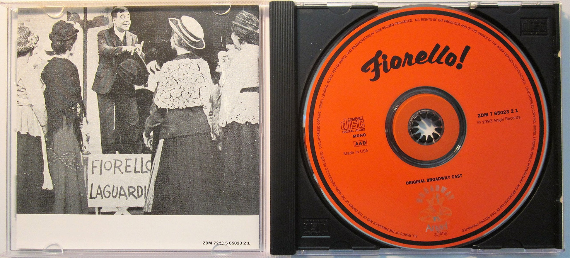 Fiorello! (1959 Original Broadway Cast) used book depot