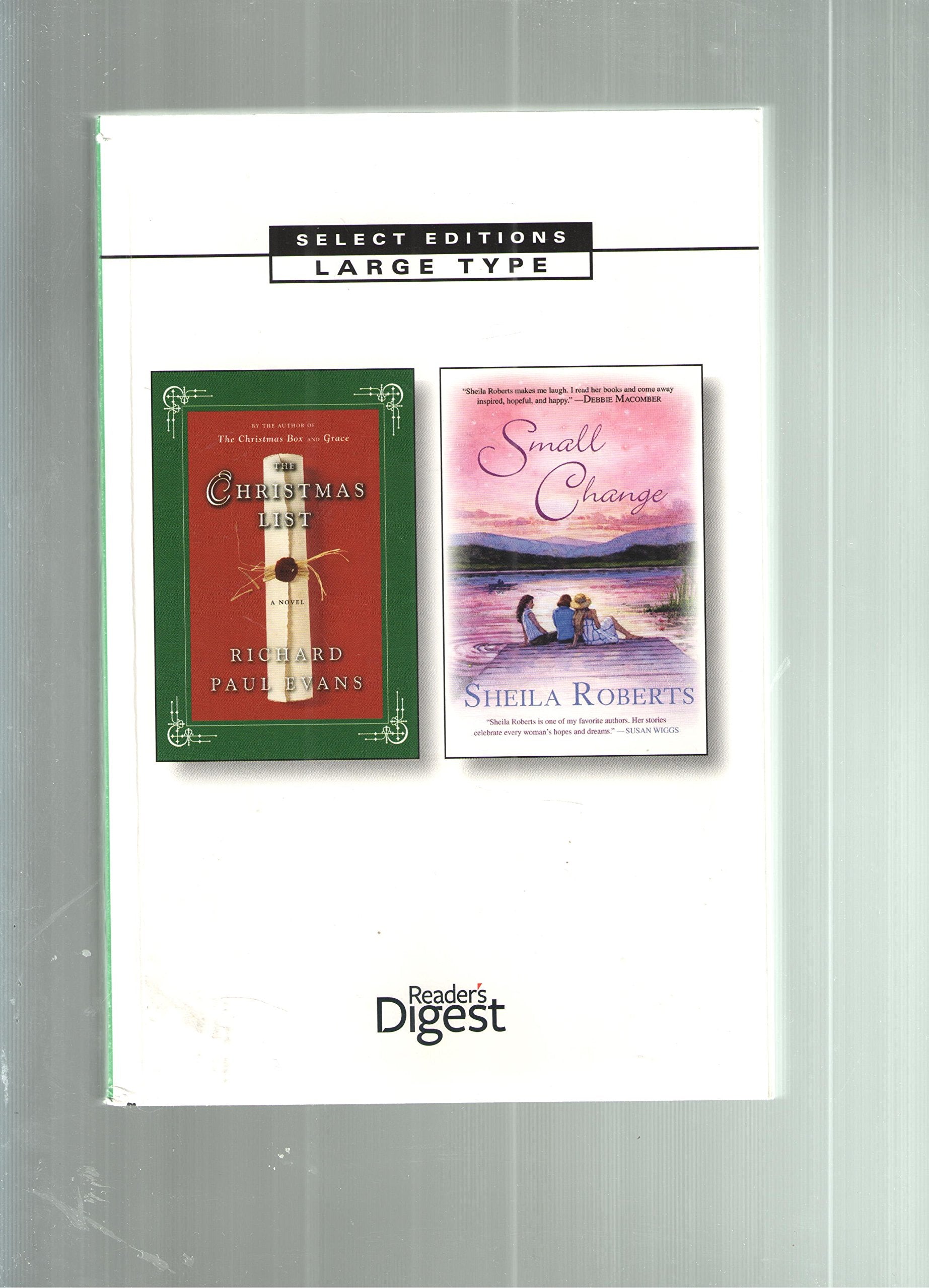 Reader's Digest Select Editions Large Type, 6, 2011, Christmas List, Small Change (Reader's Digest Select Editions Large Type, 2011)