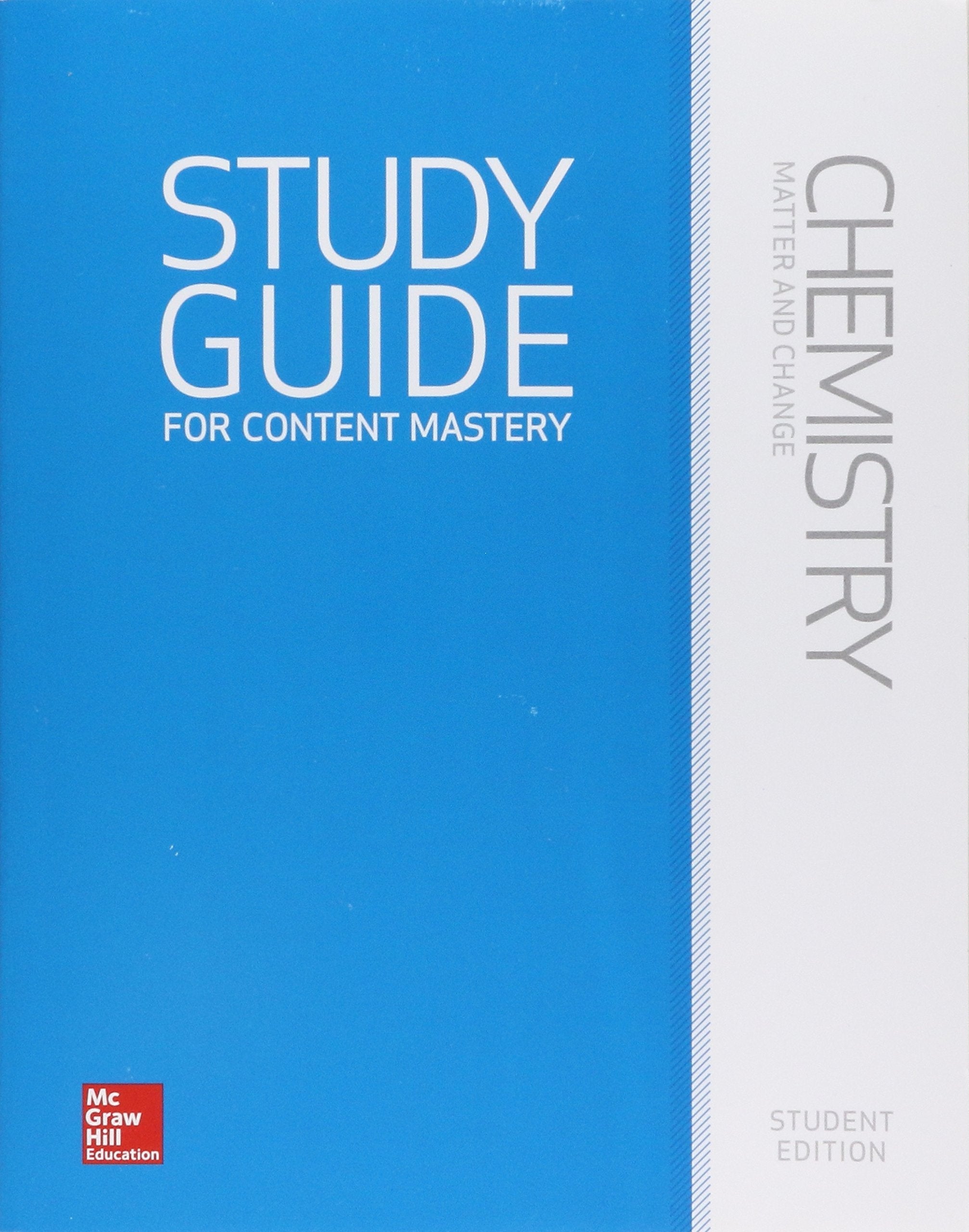 Chemistry: Matter and Change; Study Guide for Content Mastery used book depot