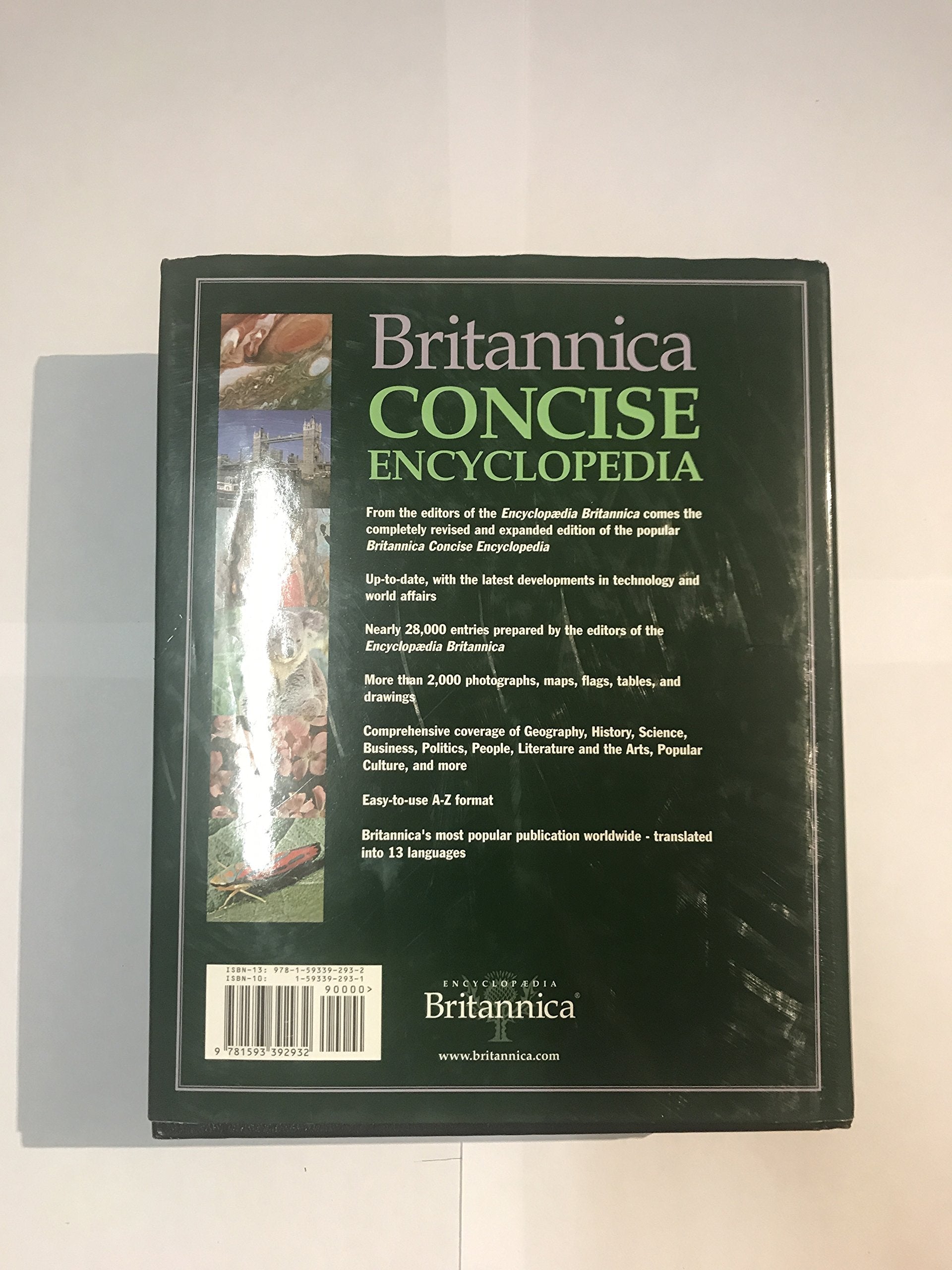 Britannica Concise Encyclopedia used book depot