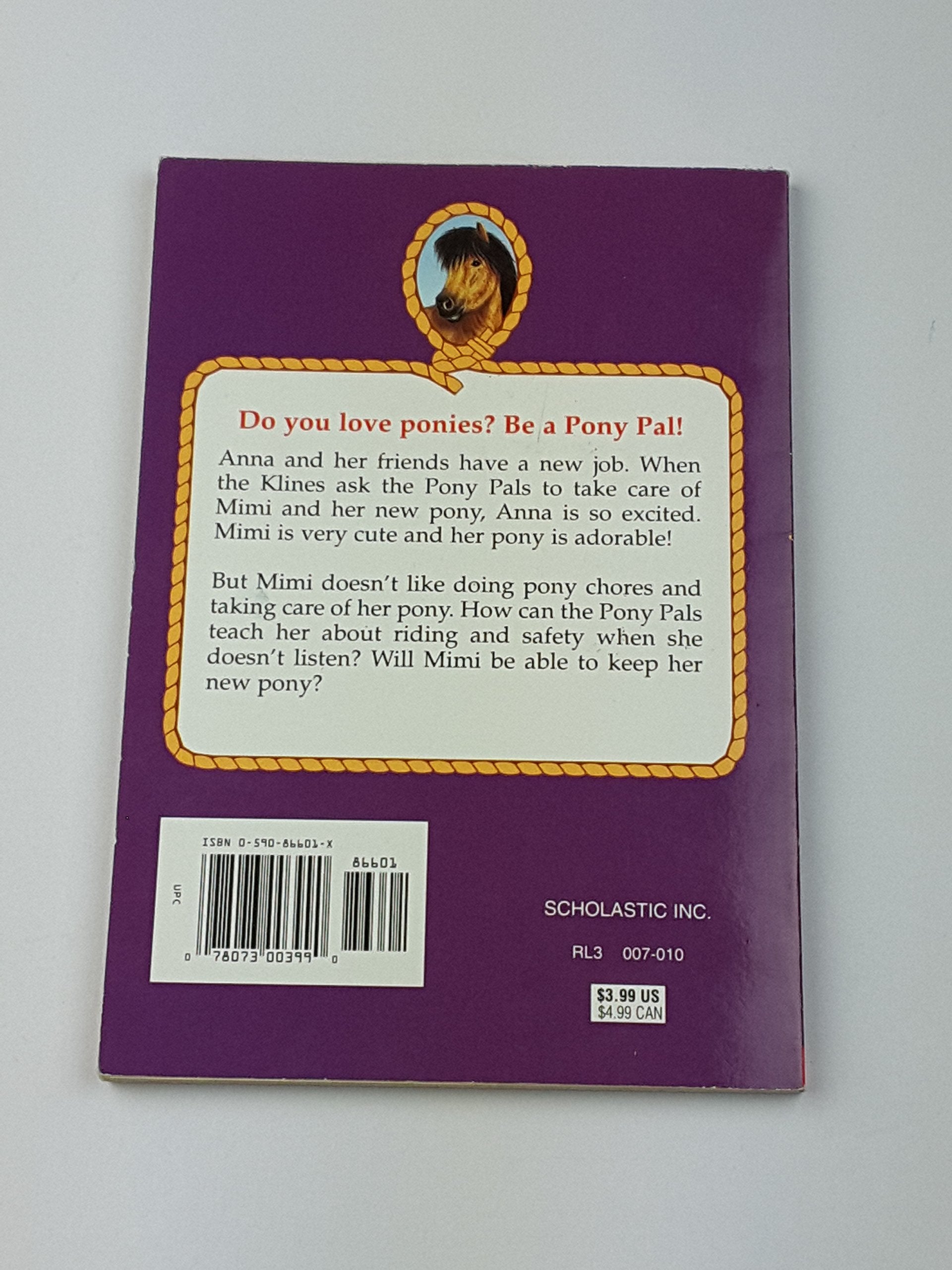 Pony-Sitters (Pony Pals #14) used book depot