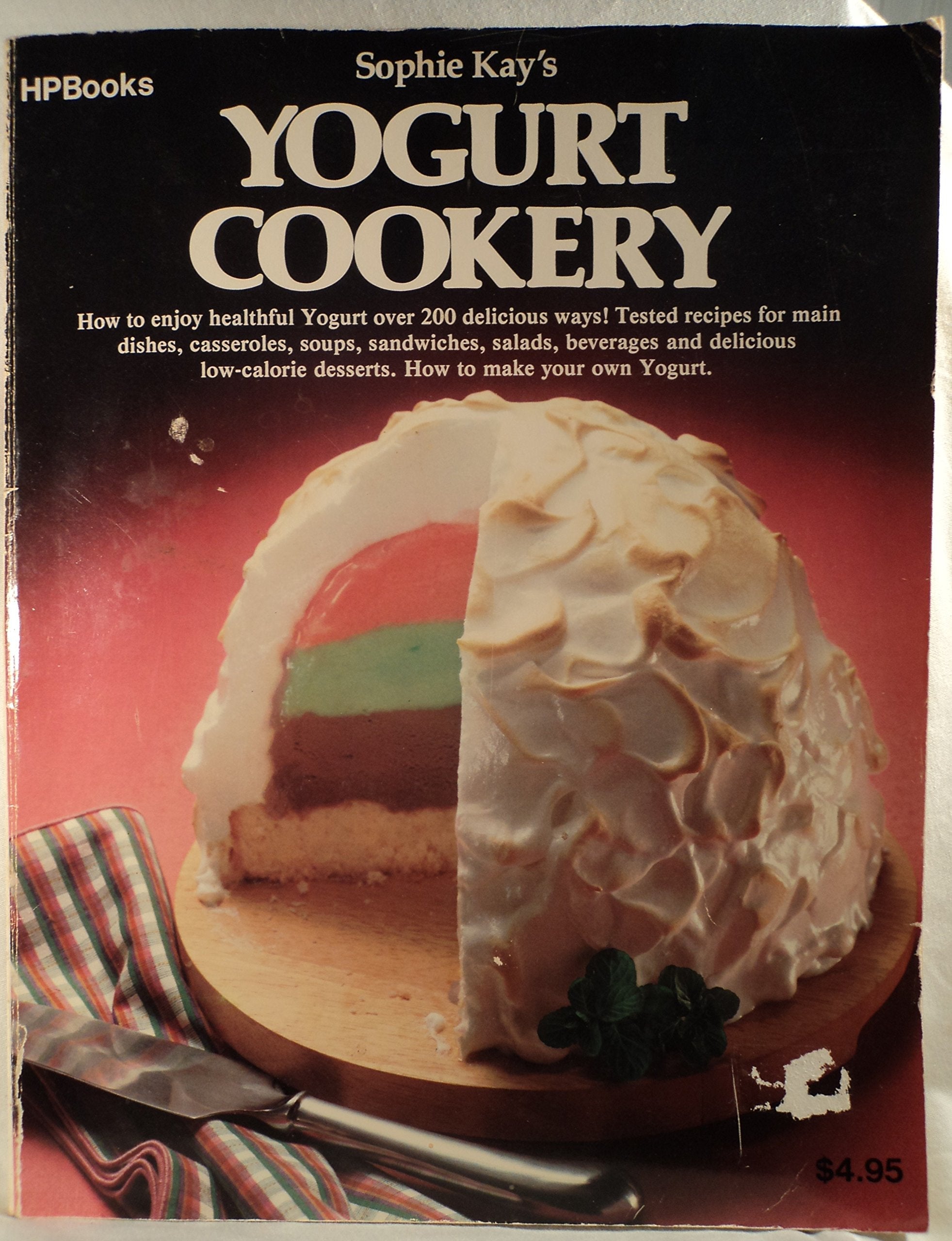 Sophie Kay's Yogurt cookery used book depot