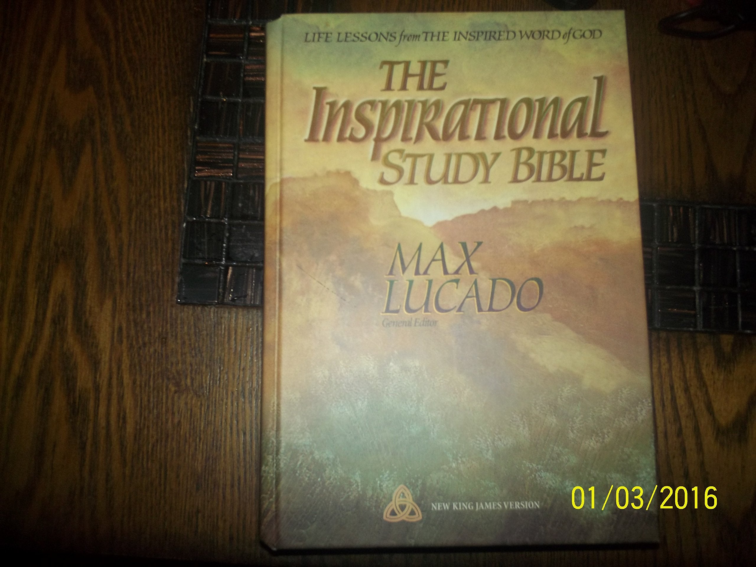 The Inspirational Study Bible New King James Version: Life Lessons from the Inspired Word of God