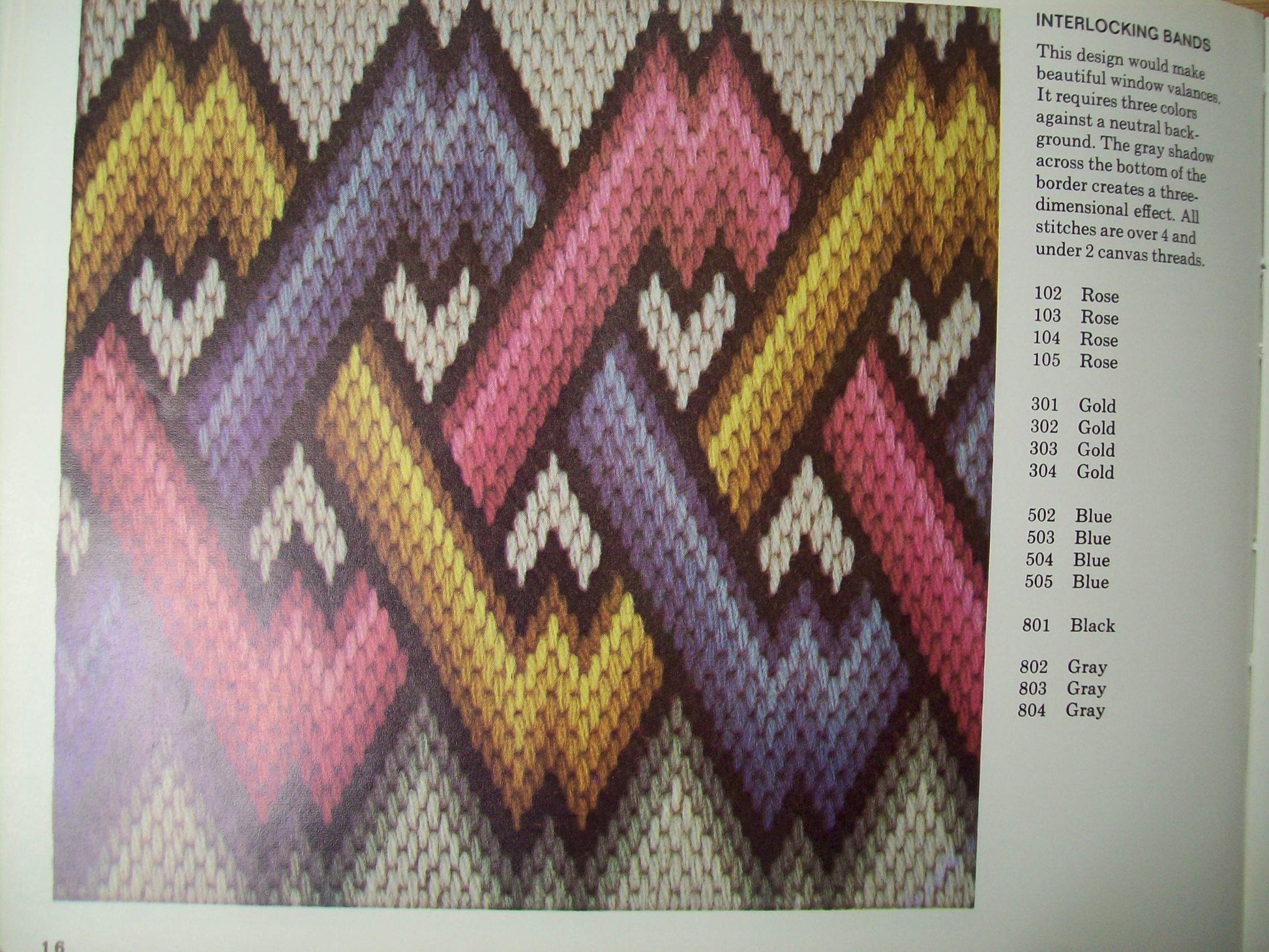 Bargello: Florentine Canvas Work used book depot