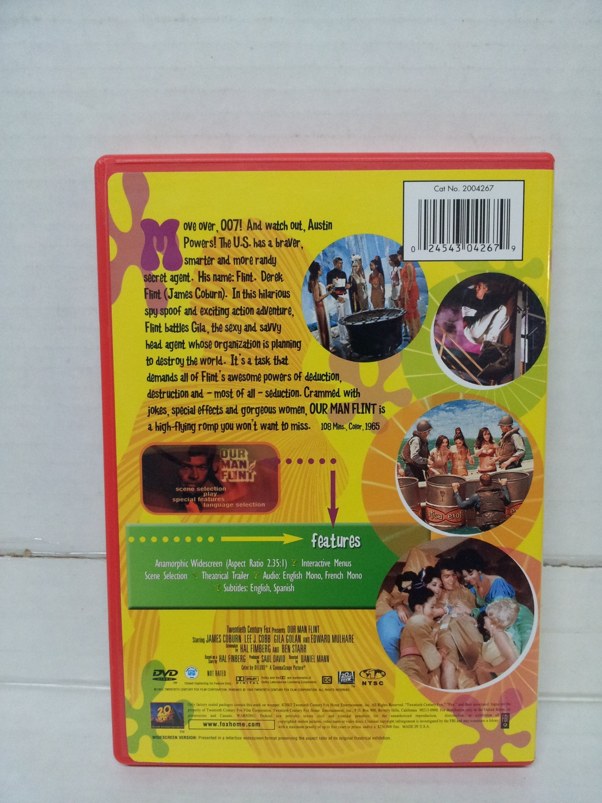 Our Man Flint [DVD] used book depot