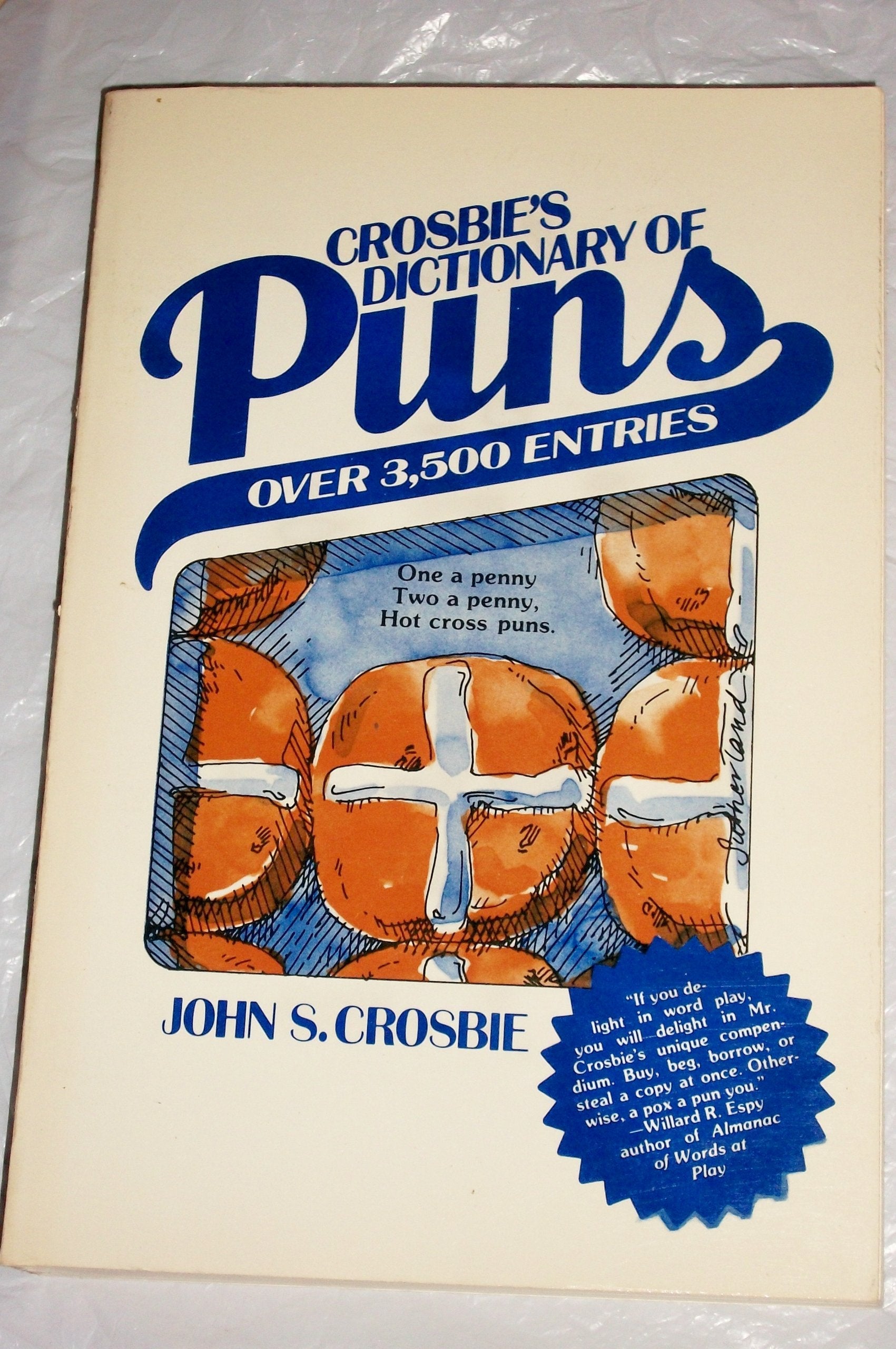 Crosbies Dictionary of Puns used book depot