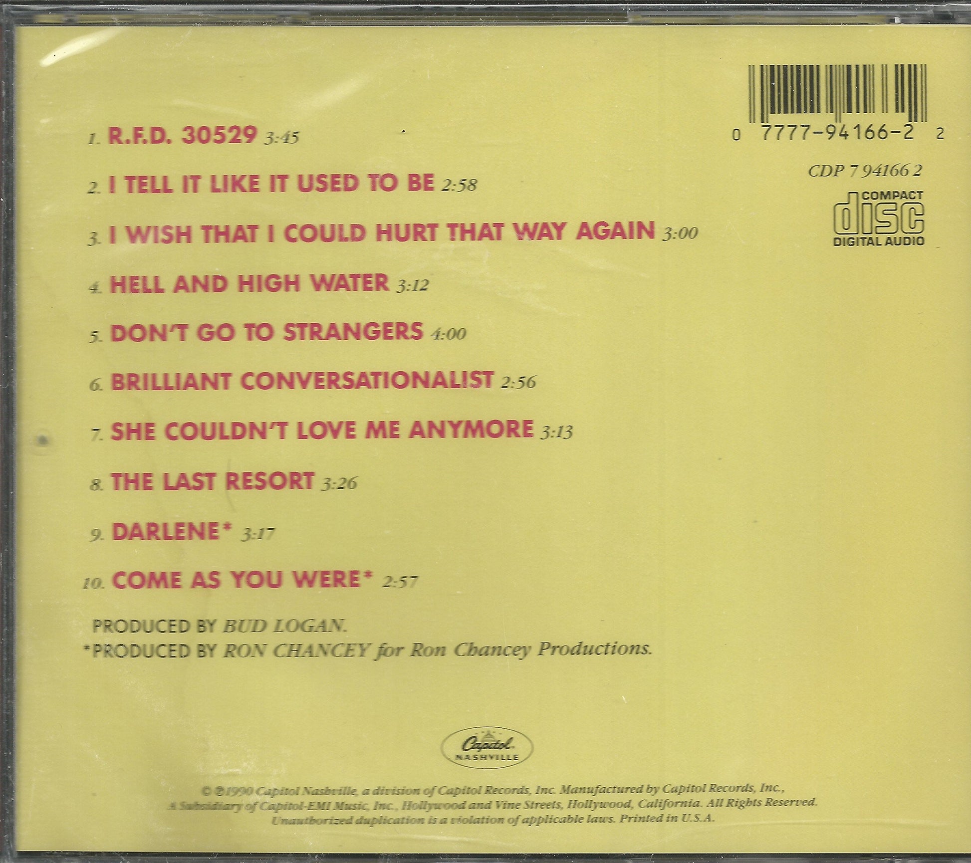 T. Graham Brown - Greatest Hits [Capitol] used book depot