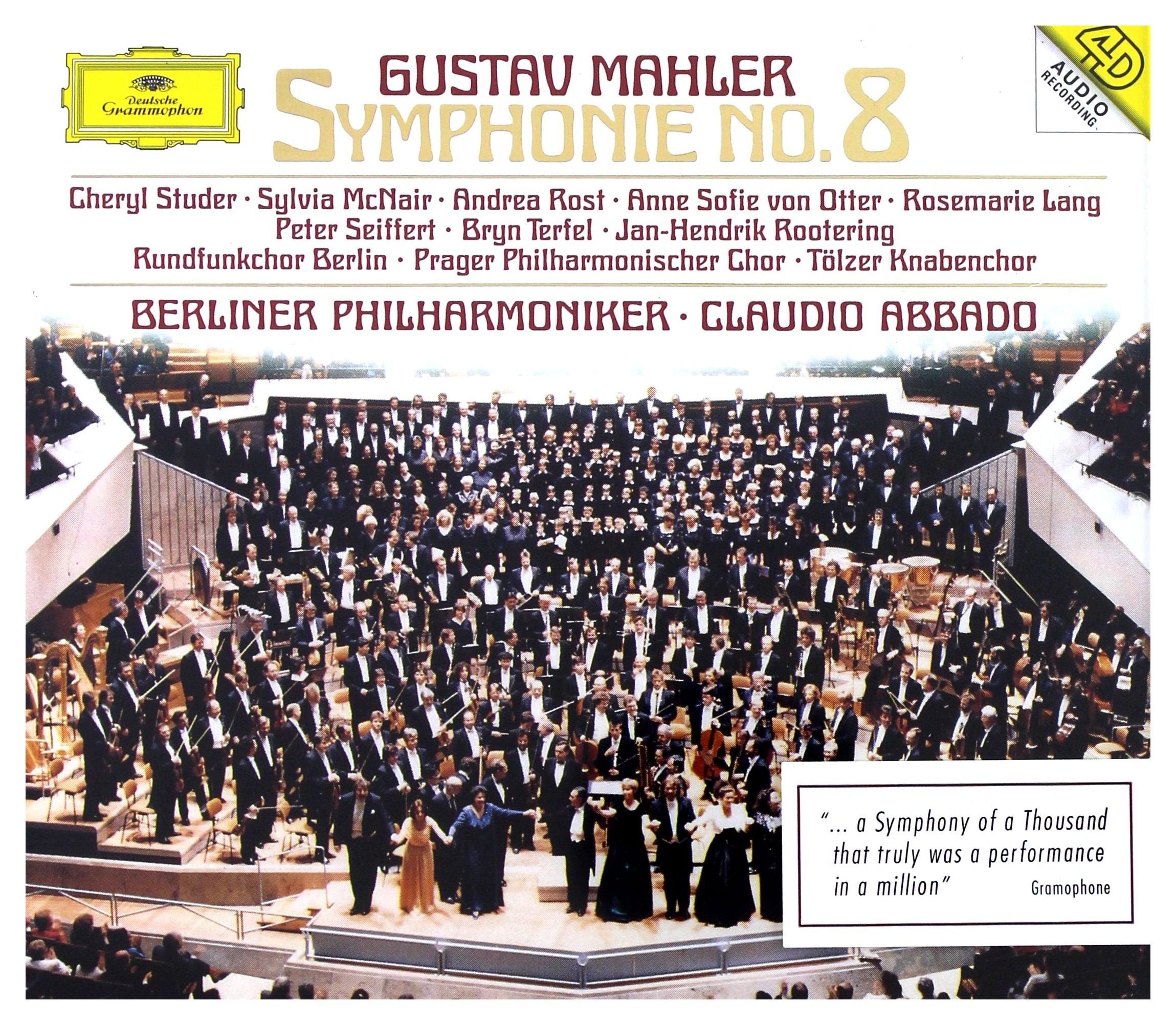 Mahler: Symphony No. 8 used book depot