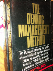 The Deming Management Method By Mary Walton Foreword By W. Edwards Deming used book depot