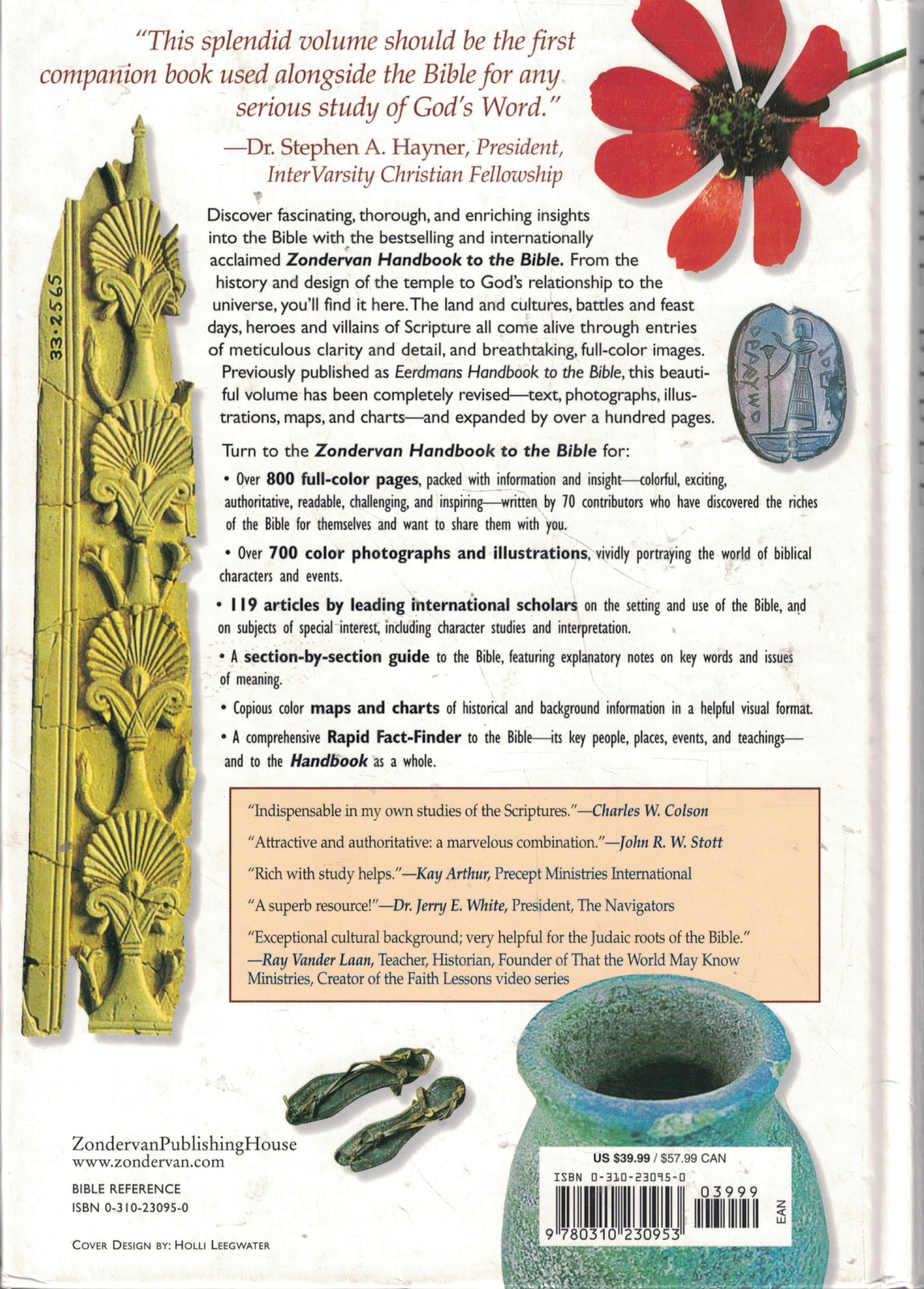 Zondervan Handbook to the Bible used book depot