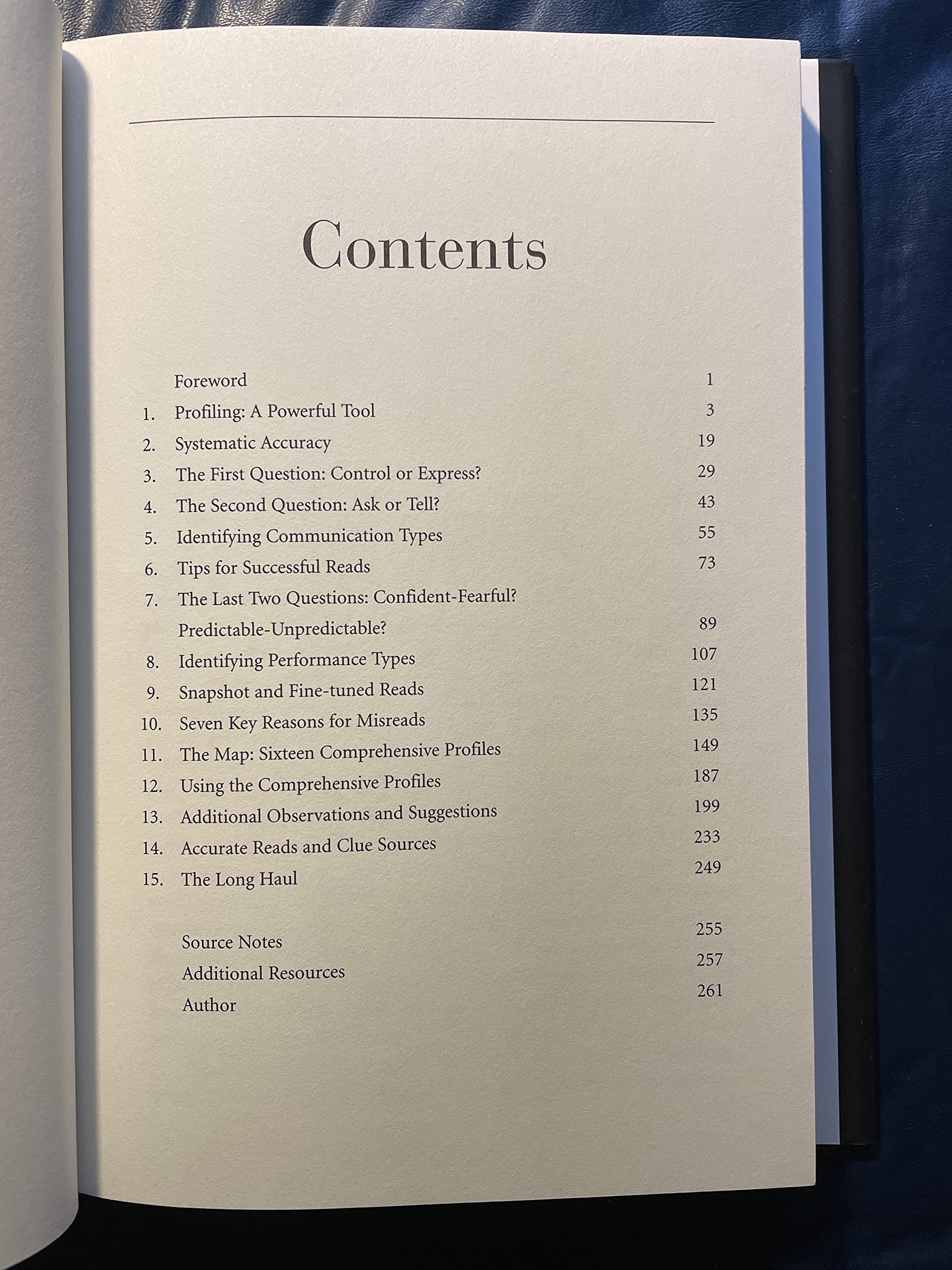 The Art of Profiling: Reading People Right the First Time used book depot