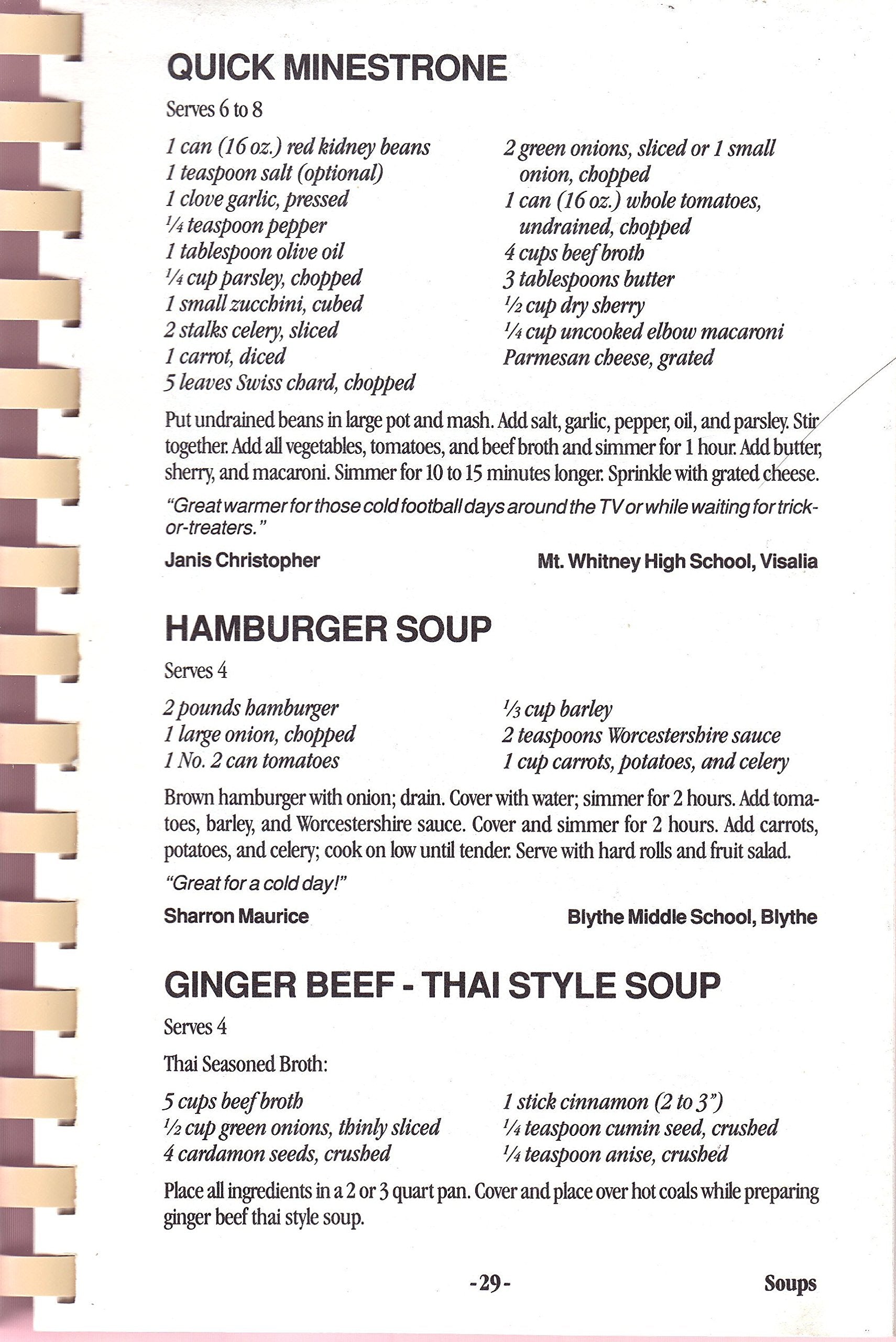 California Recipes: BBQ's Picnics & Parties used book depot