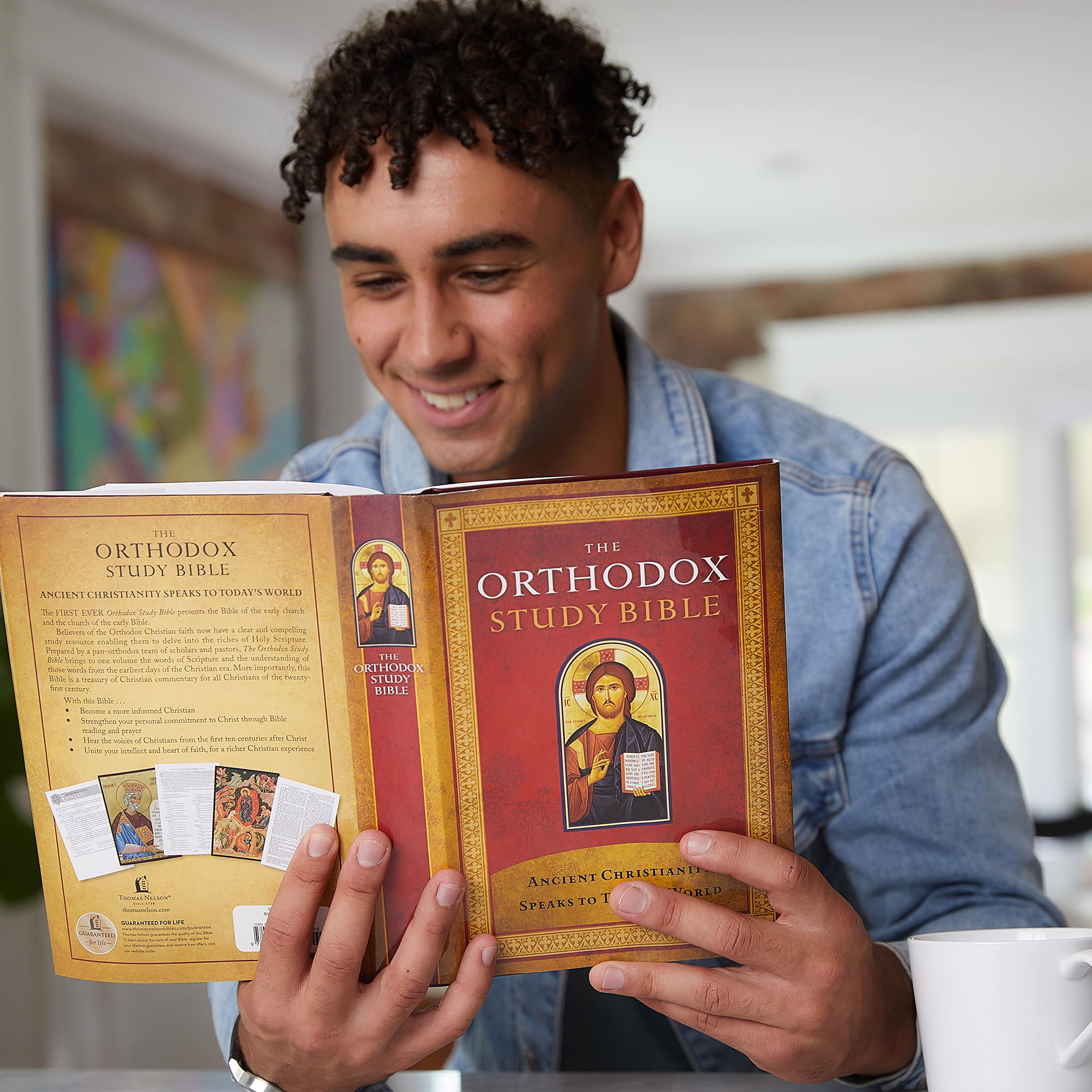 The Orthodox Study Bible, Hardcover: Ancient Christianity Speaks to Today's World used book depot