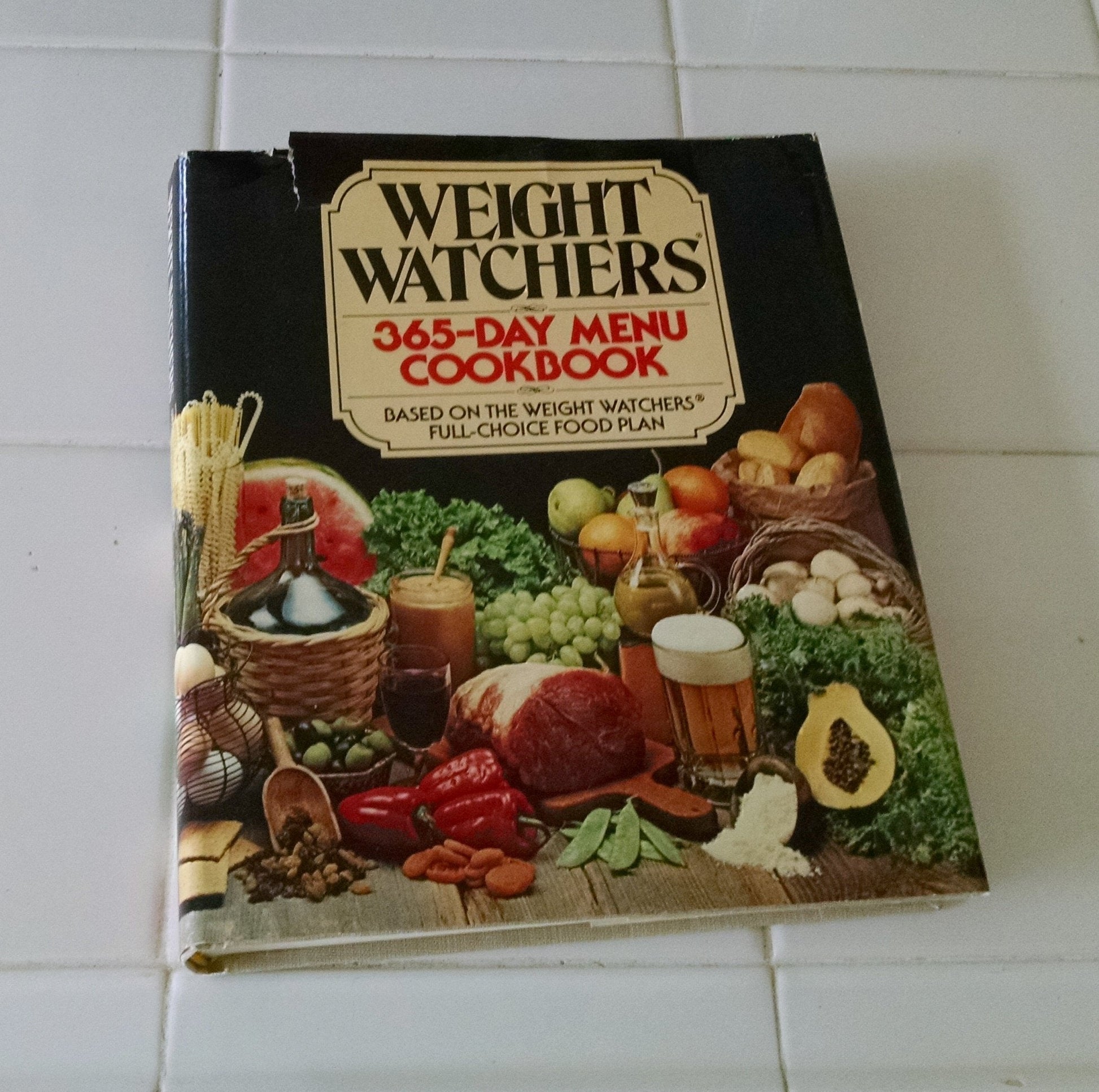 Weight Watchers 365-Day Menu Cookbook (Based On The Weight Watchers Full-Choice Food Plan) used book depot