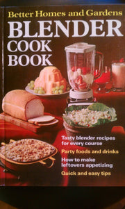 Better Homes and Gardens Blender Cook Book used book depot