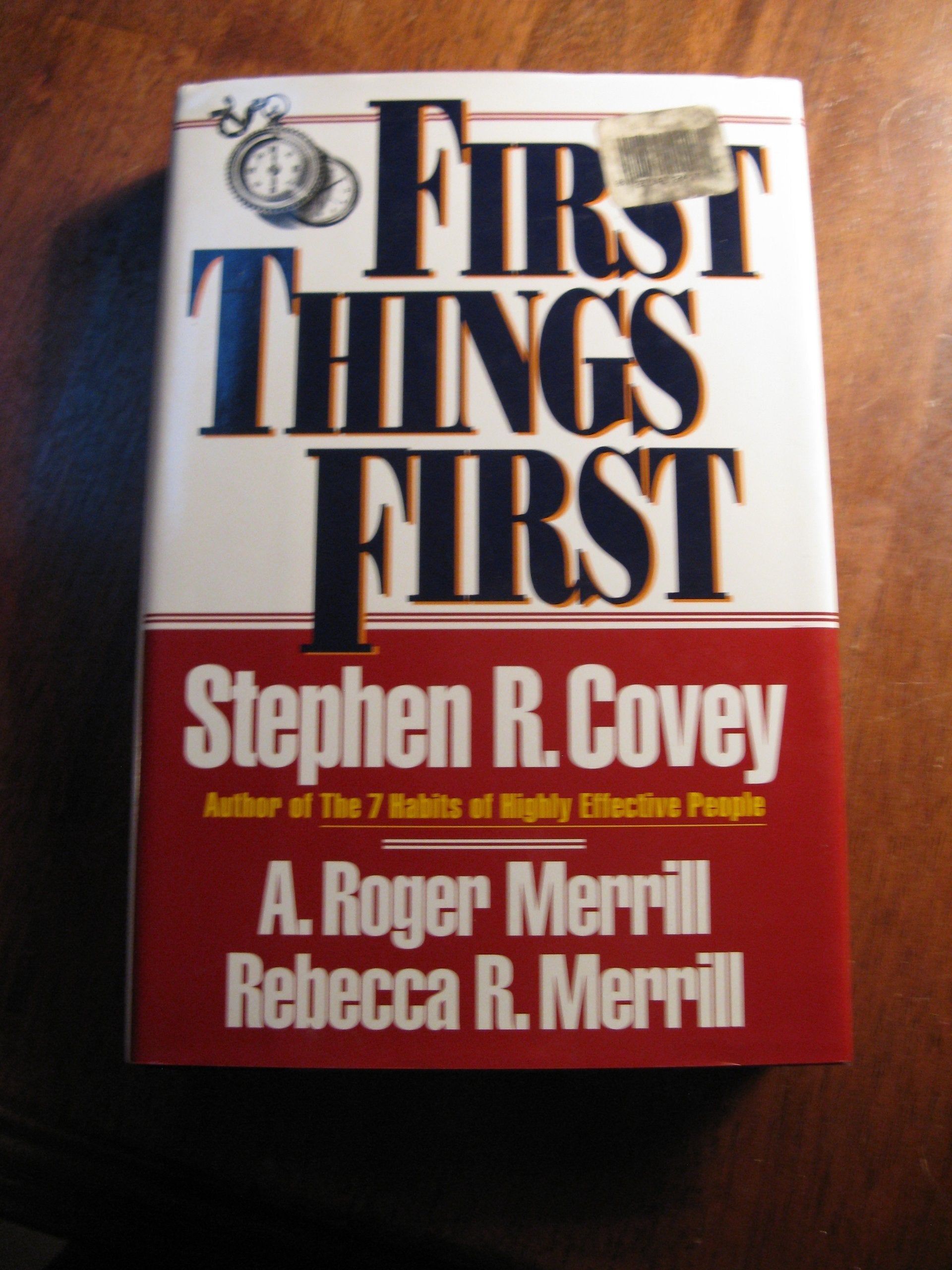 First Things First used book depot