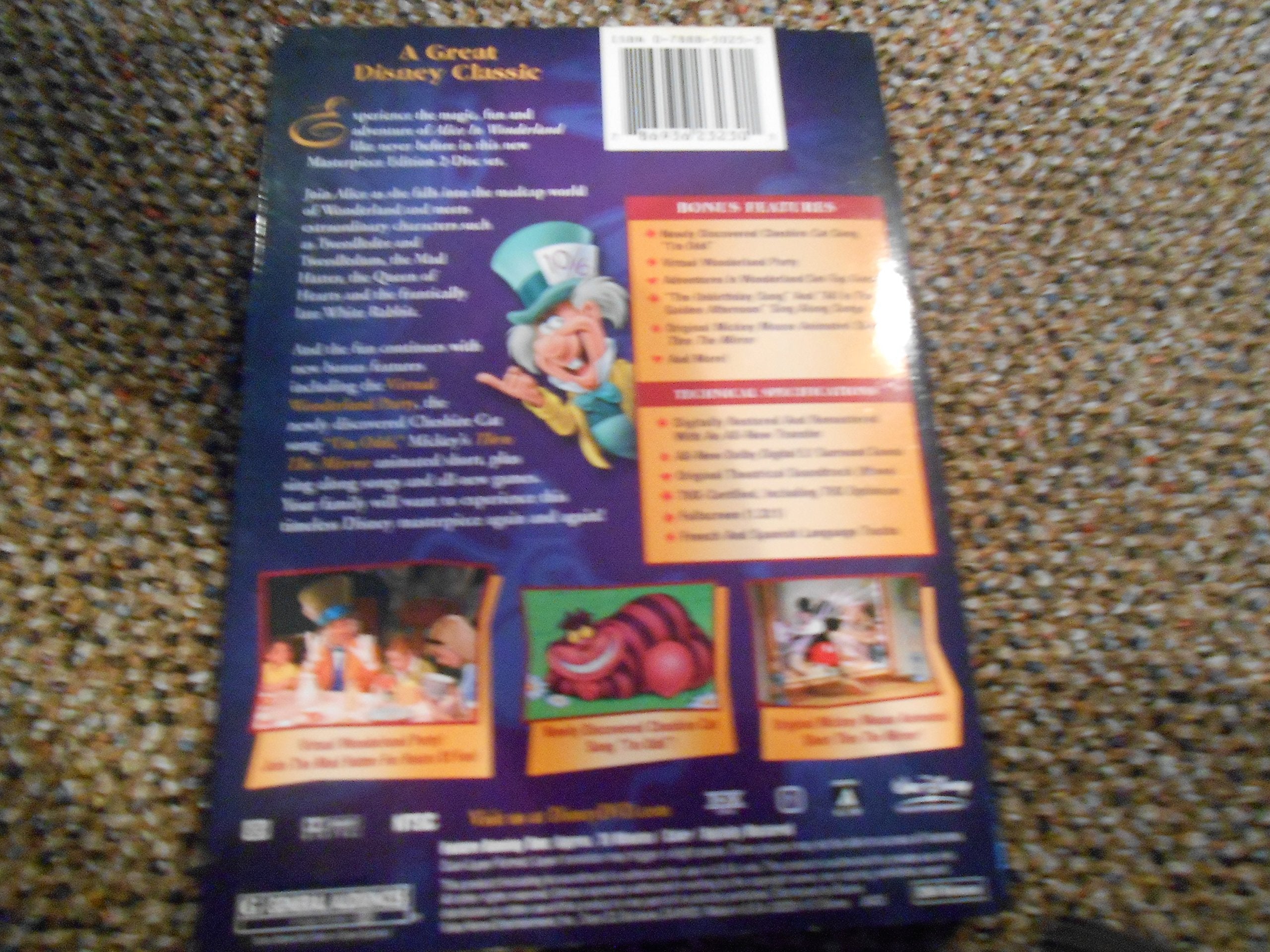 Alice in Wonderland (Masterpiece Edition) used book depot