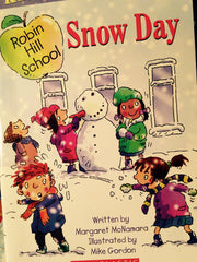 Robin Hill School Snow Day used book depot