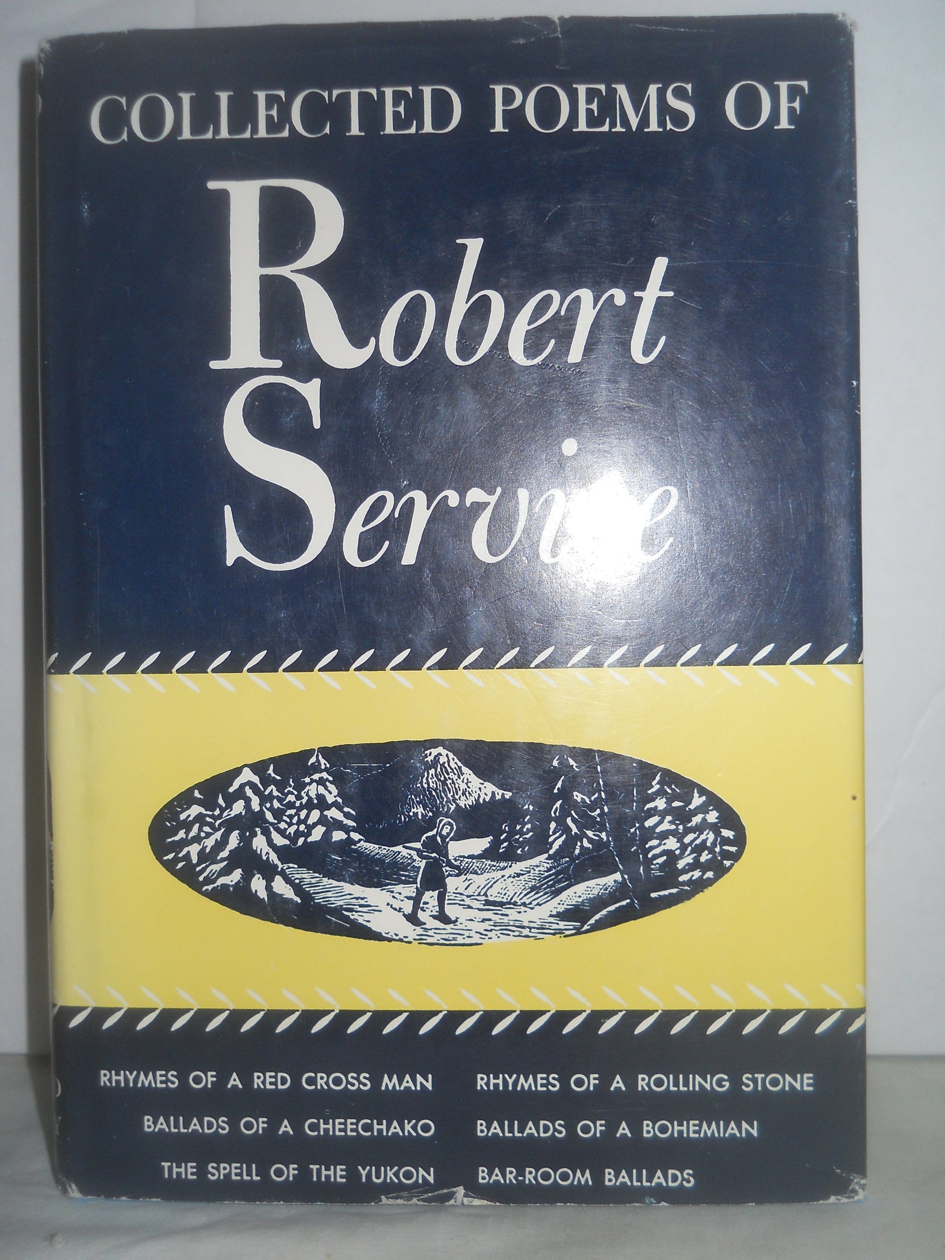Collected Poems of Robert Service used book depot