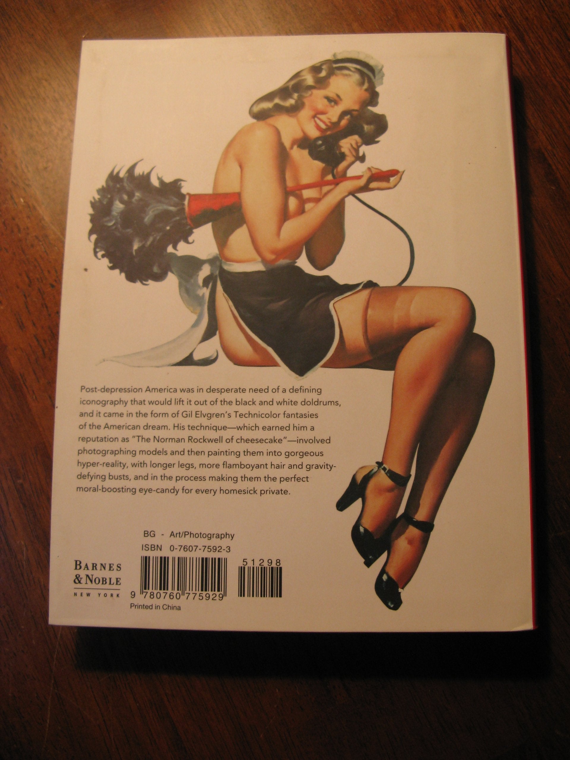 Gil Elvgren: All his glamourous American pin-ups used book depot