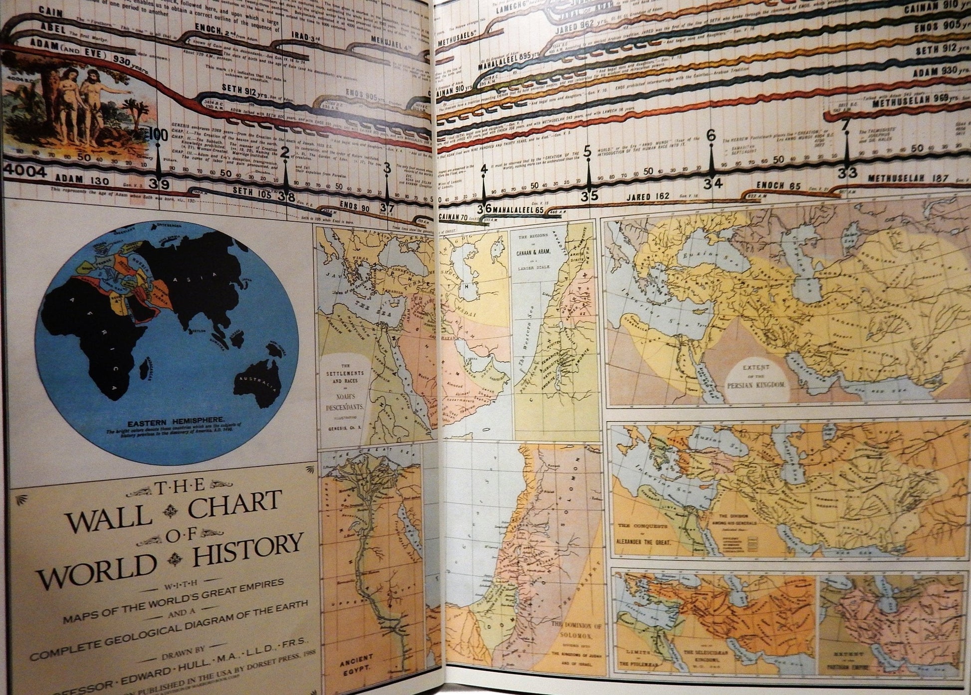 The Wall Chart of World History: From Earliest Times To The Present used book depot