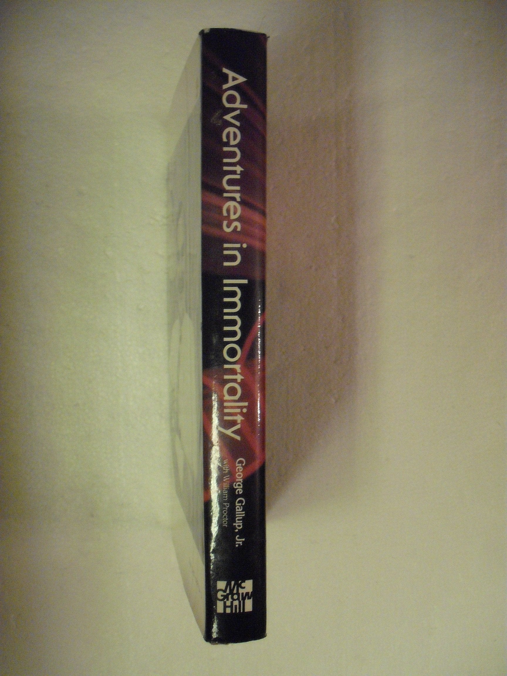 Adventures in Immortality: A Look Beyond the Threshold of Death used book depot