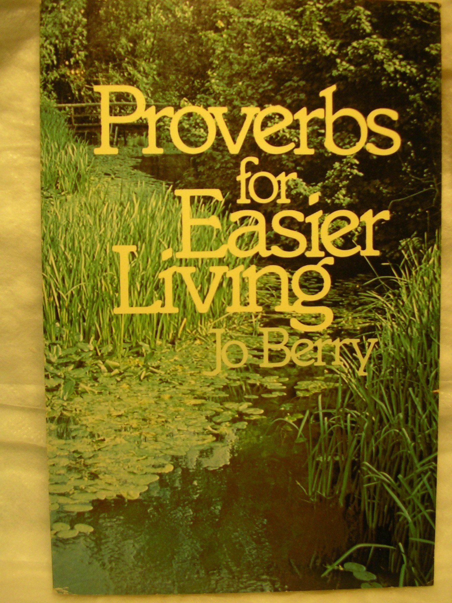 Proverbs for easier living used book depot