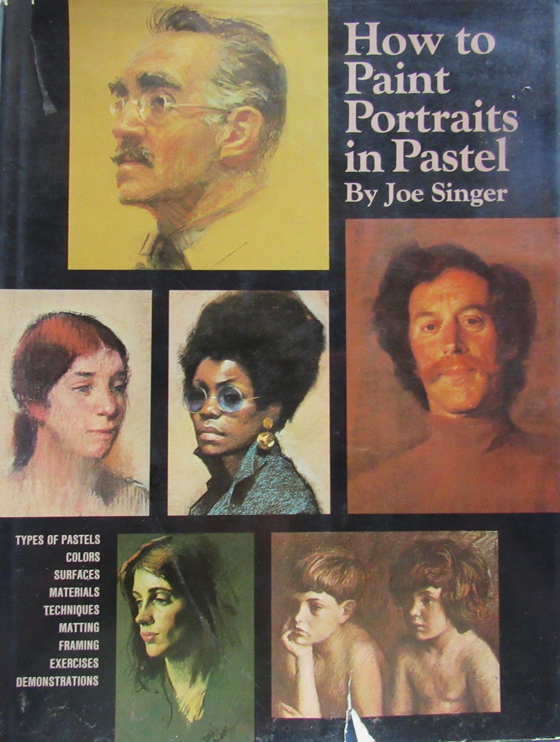 How to Paint Portraits in Pastel used book depot