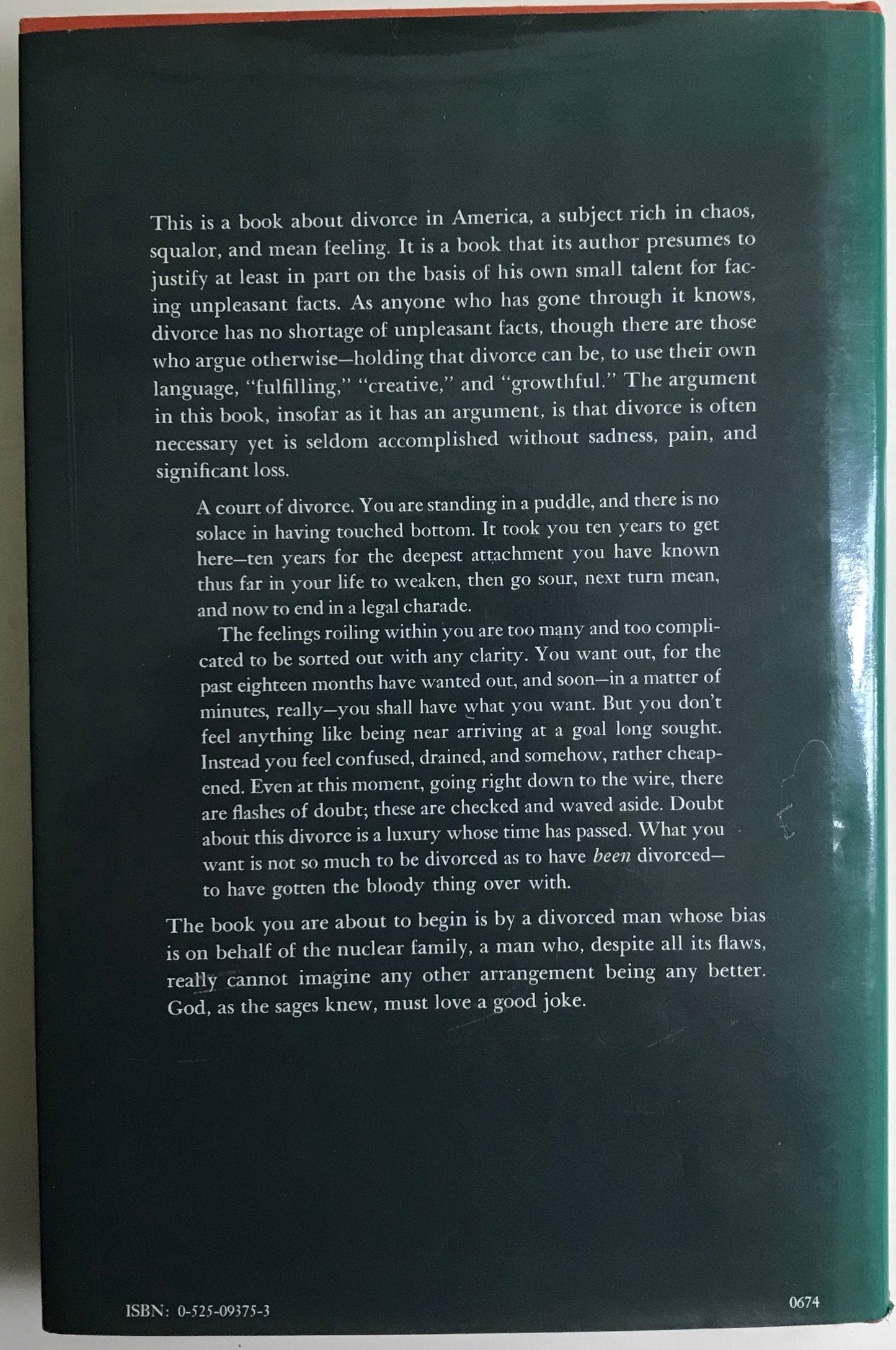 Divorced in America;: Marriage in an age of possibility used book depot