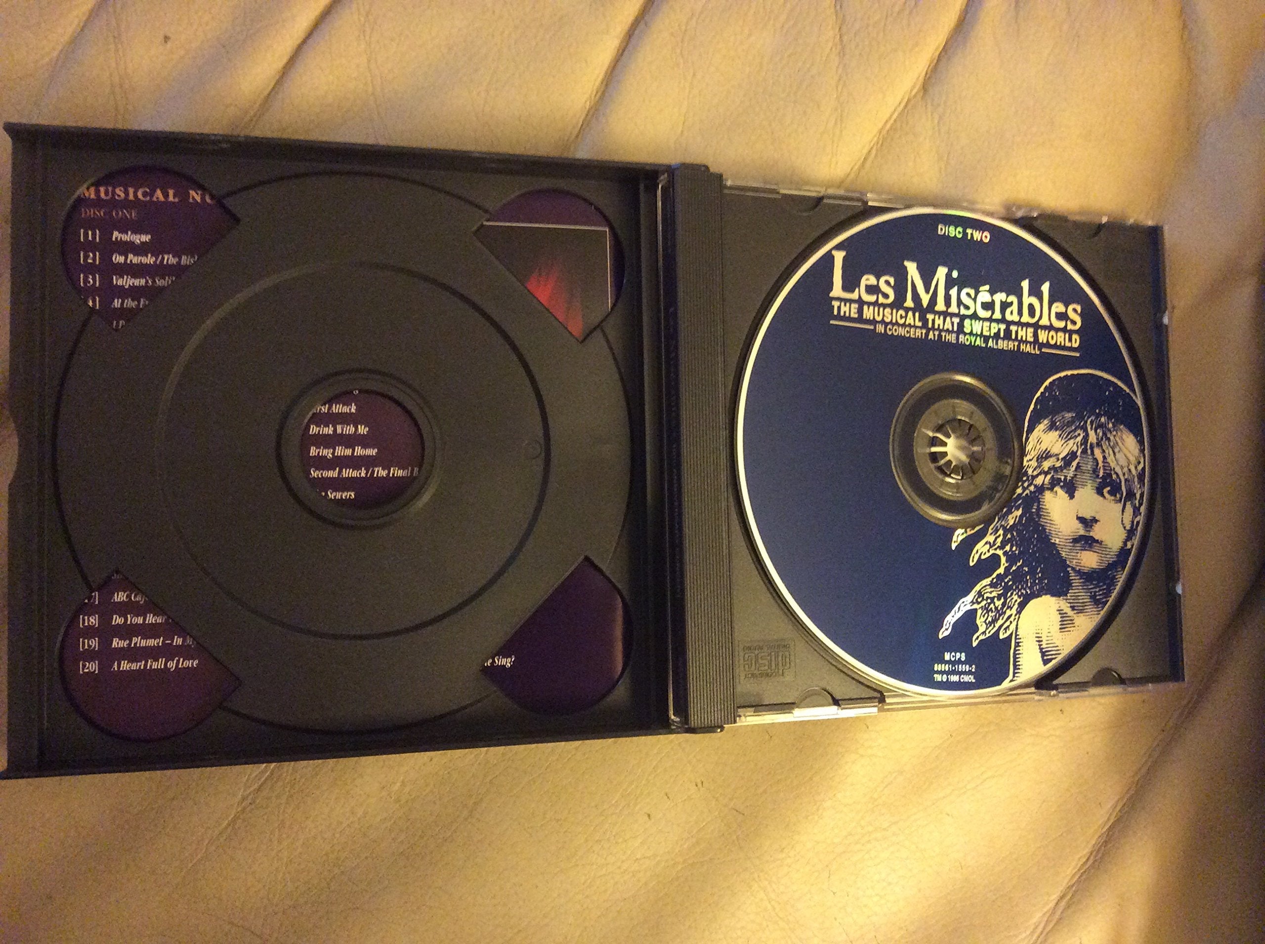 Les Miserables - The Musical That Swept the World (10th Anniversary Concert at the Royal Albert Hall) used book depot
