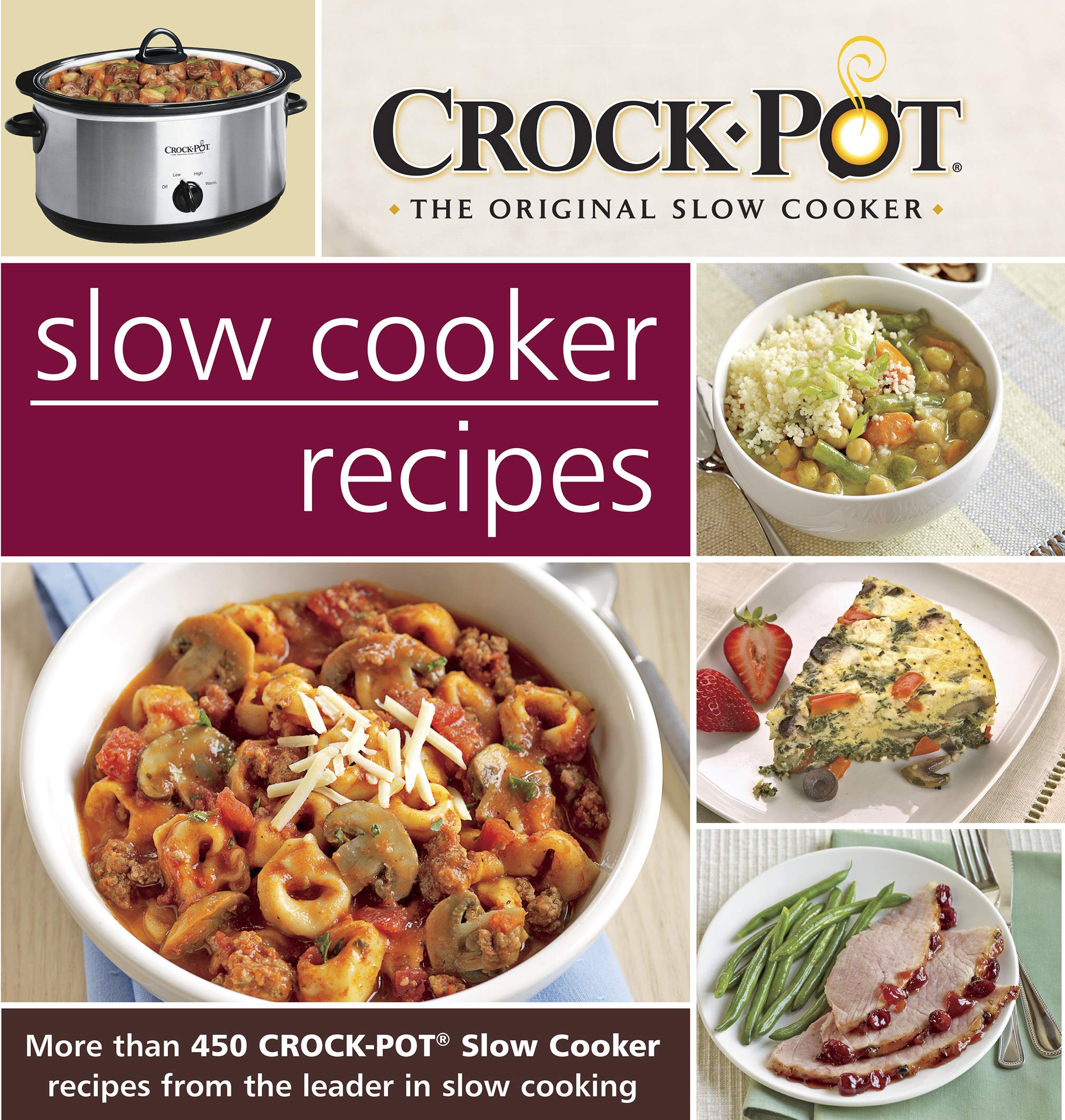 Crockpot Slow Cooker Recipes: More than 450 Crockpot Slow Cooker recipes from the leader in slow cooking used book depot