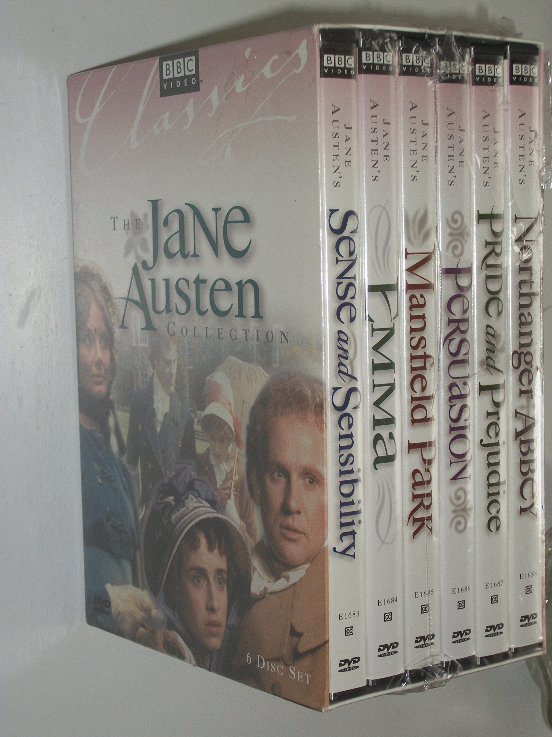 Jane Austen Collection (Sense & Sensibility / Emma / Persuasion / Mansfield Park / Pride & Prejudice / Northanger Abbey) used book depot