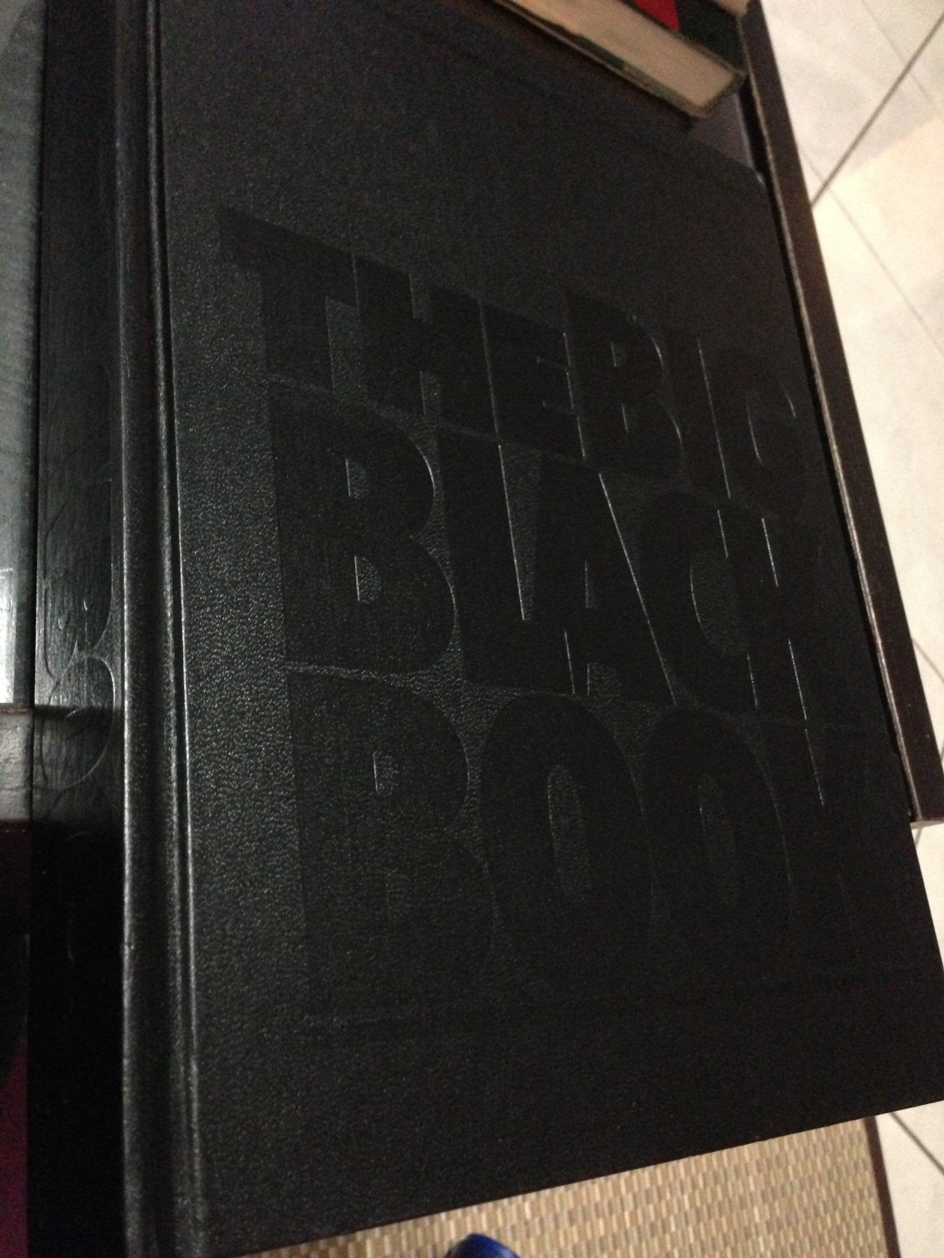 THE BIG BLACK BOOK