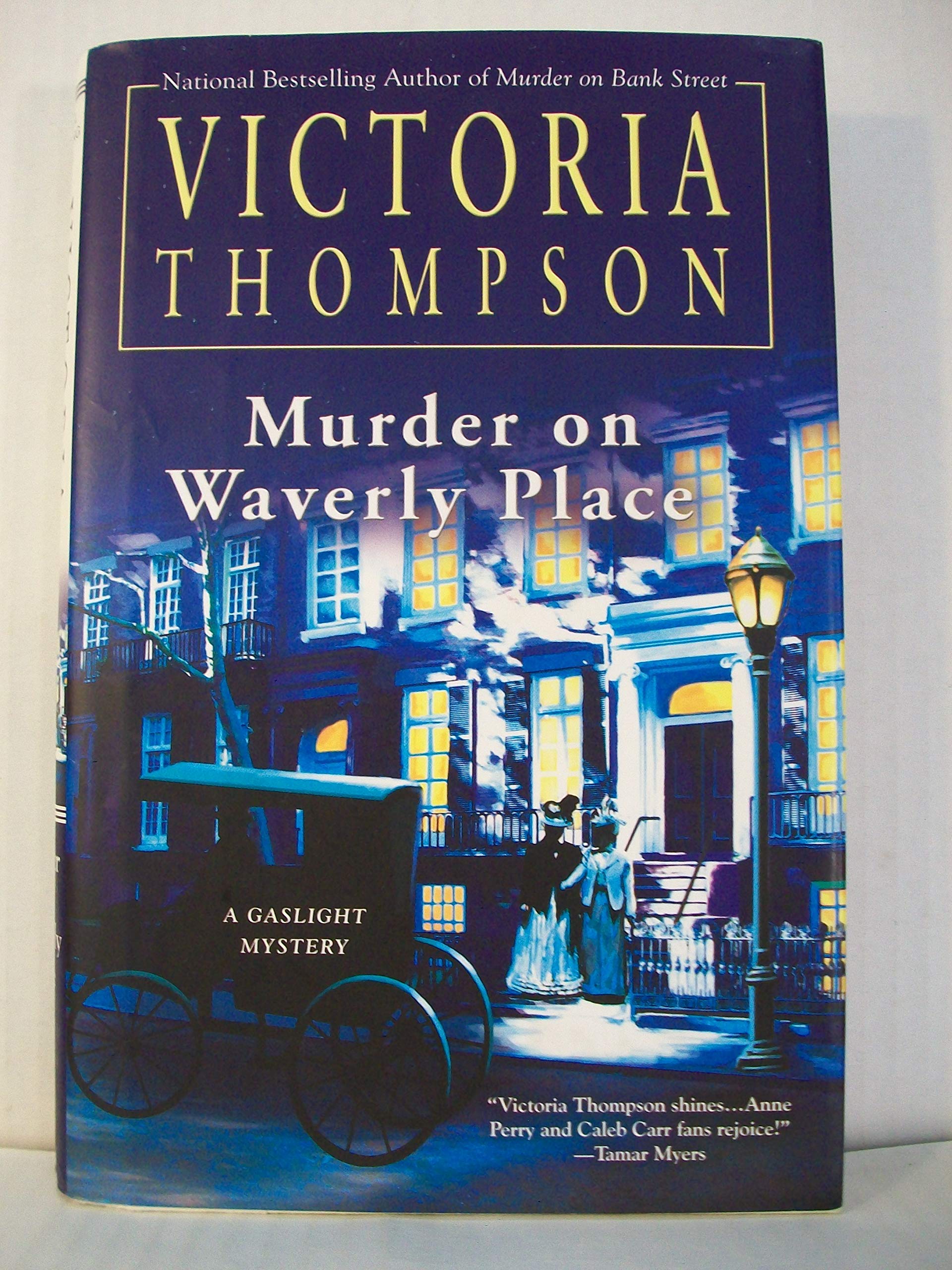Murder on Waverly Place (Gaslight Mystery) used book depot
