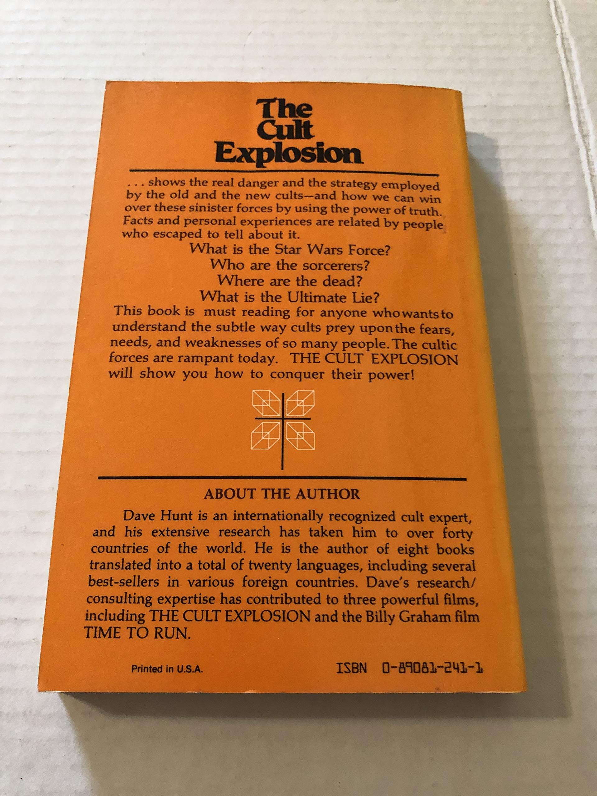 The Cult Explosion: An Expose of Todays Cults and Why They Prosper