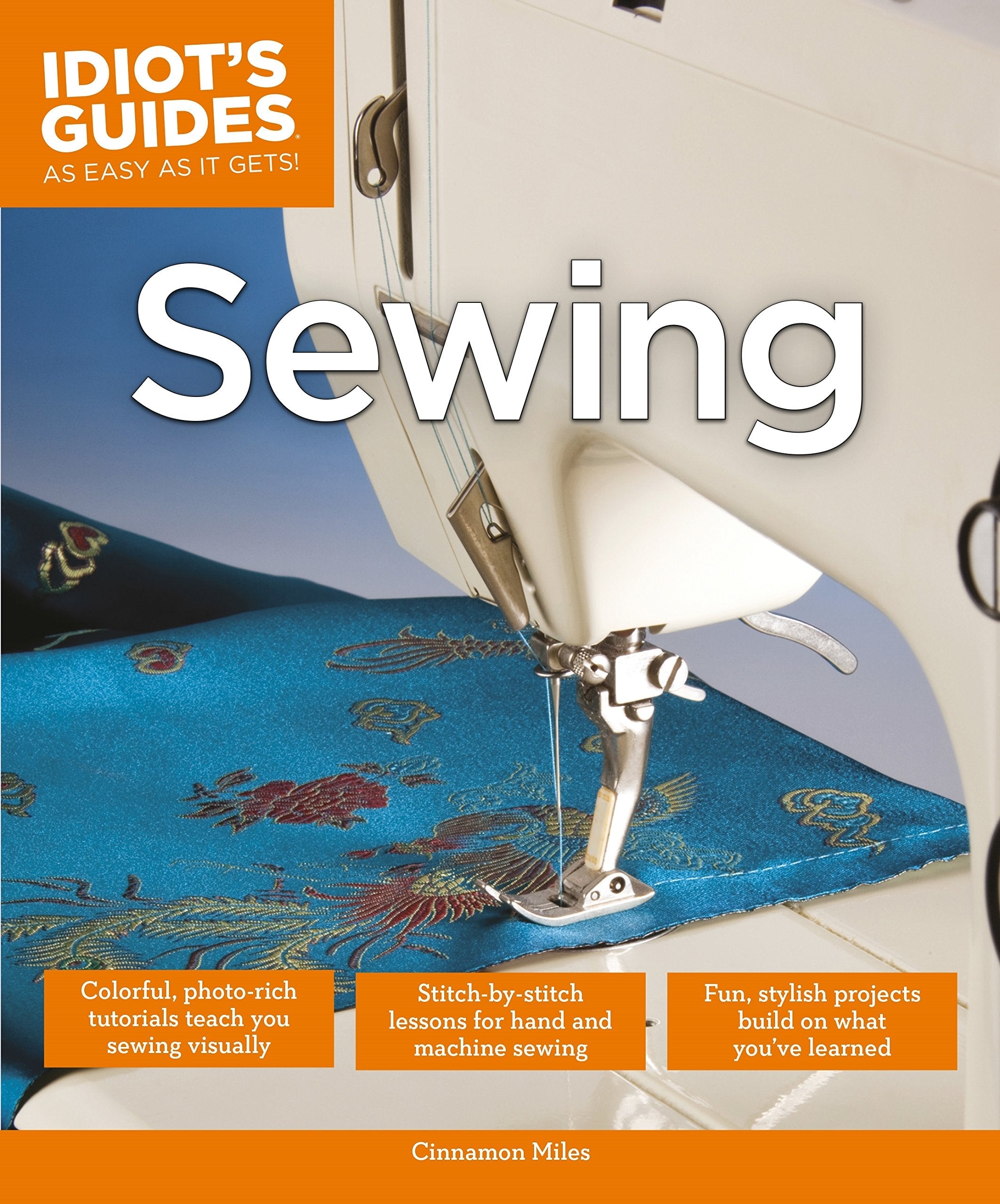 Sewing (Idiot's Guides) used book depot