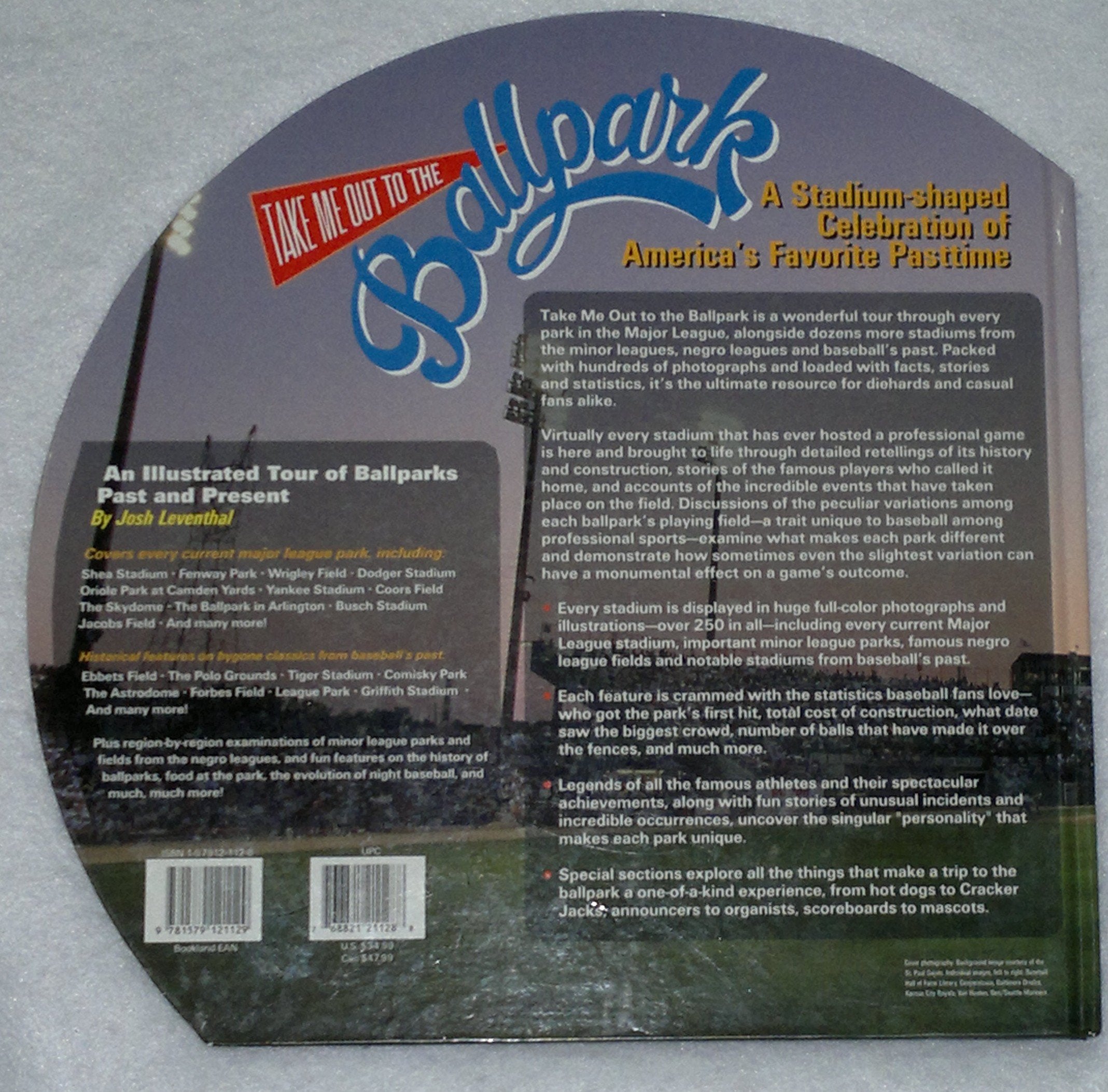Take Me Out to the Ballpark: An Illustrated Guide to Baseball Parks Past & Present used book depot