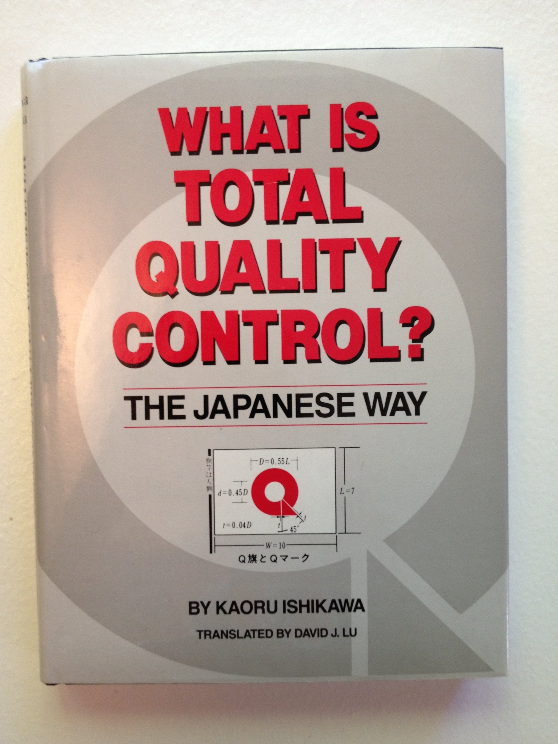 What Is Total Quality Control?: The Japanese Way (English and Japanese Edition) used book depot