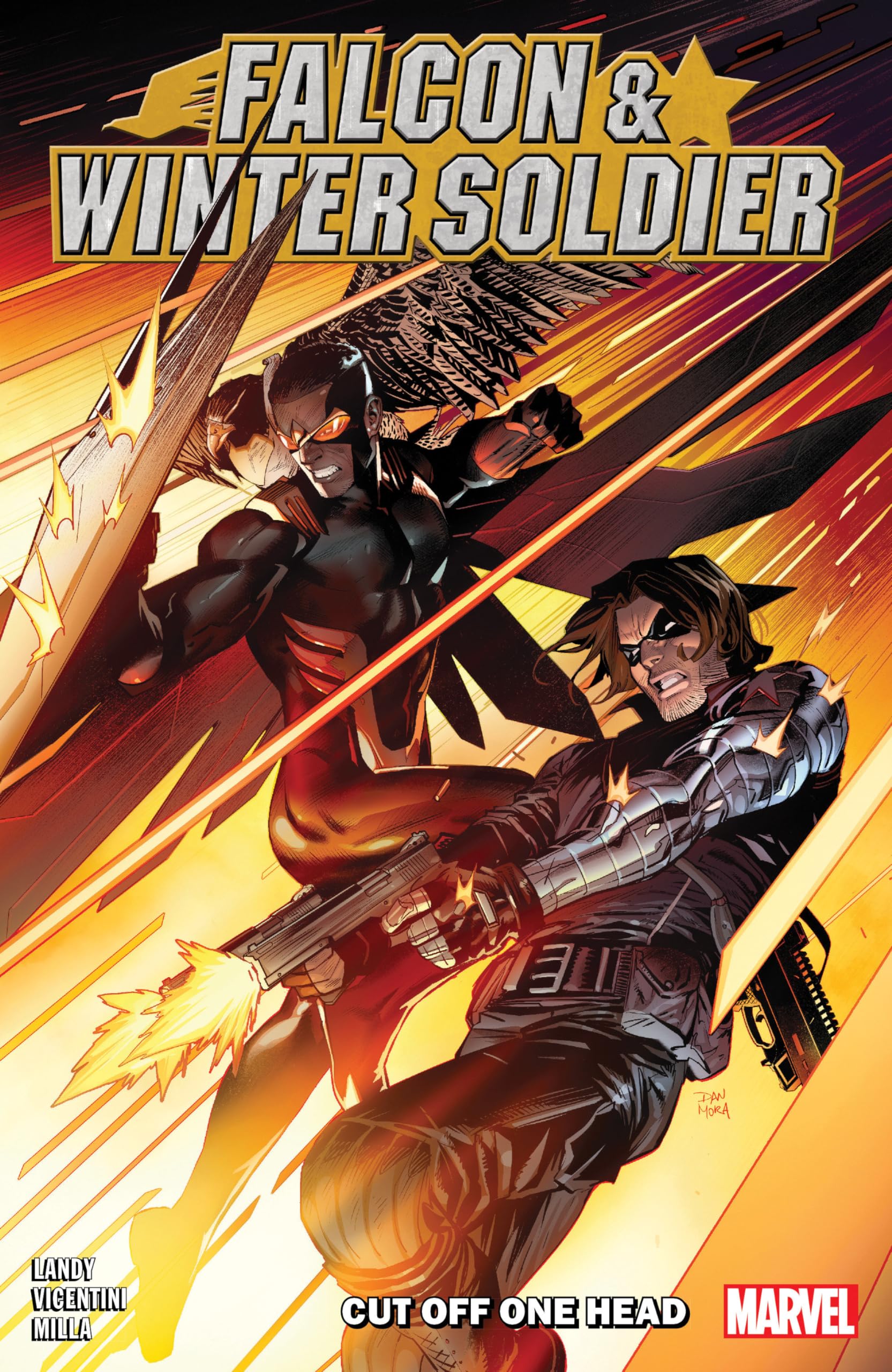 FALCON & WINTER SOLDIER: CUT OFF ONE HEAD used book depot